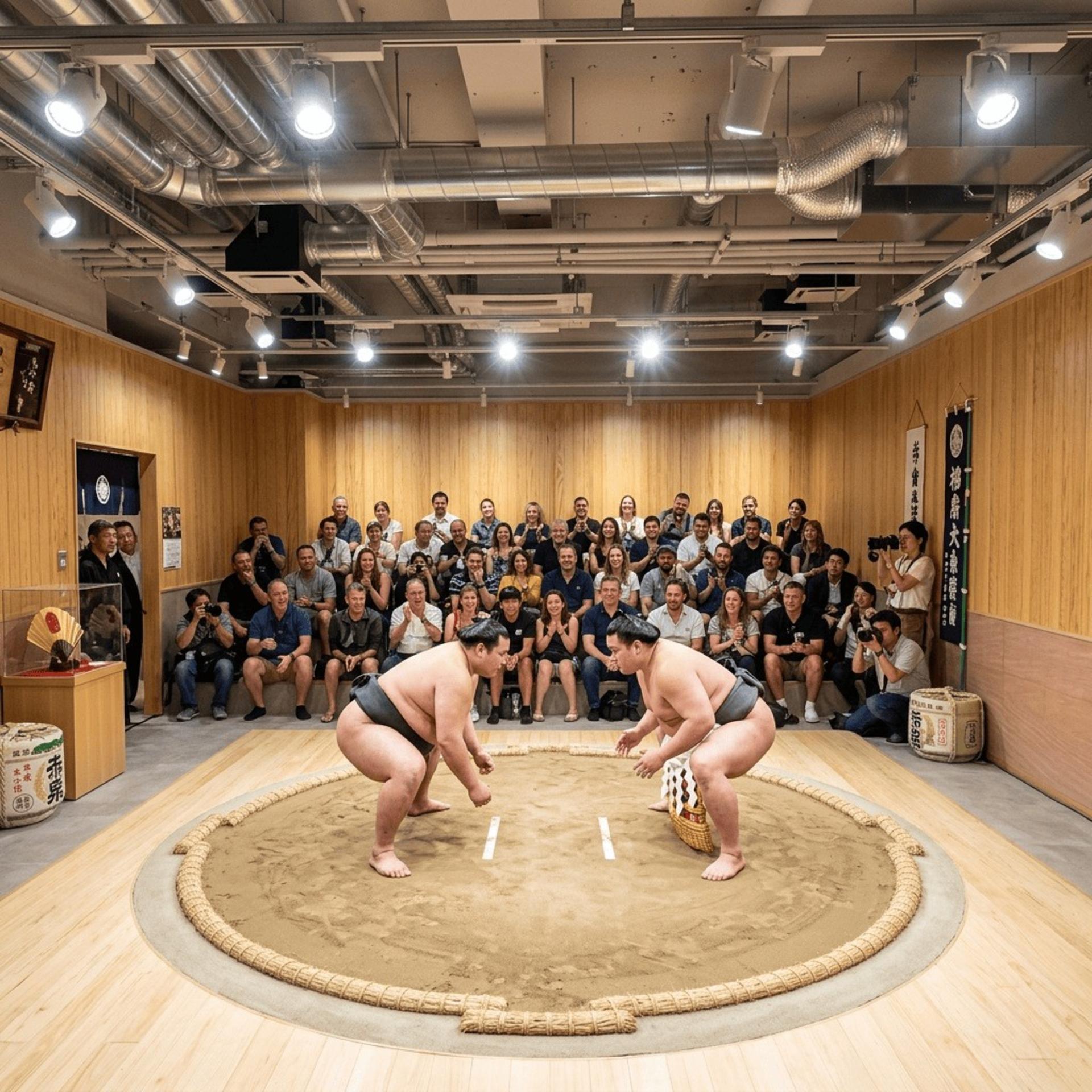 Kyoto: Sumo Show with Photo & Experience - Thumbnail 2