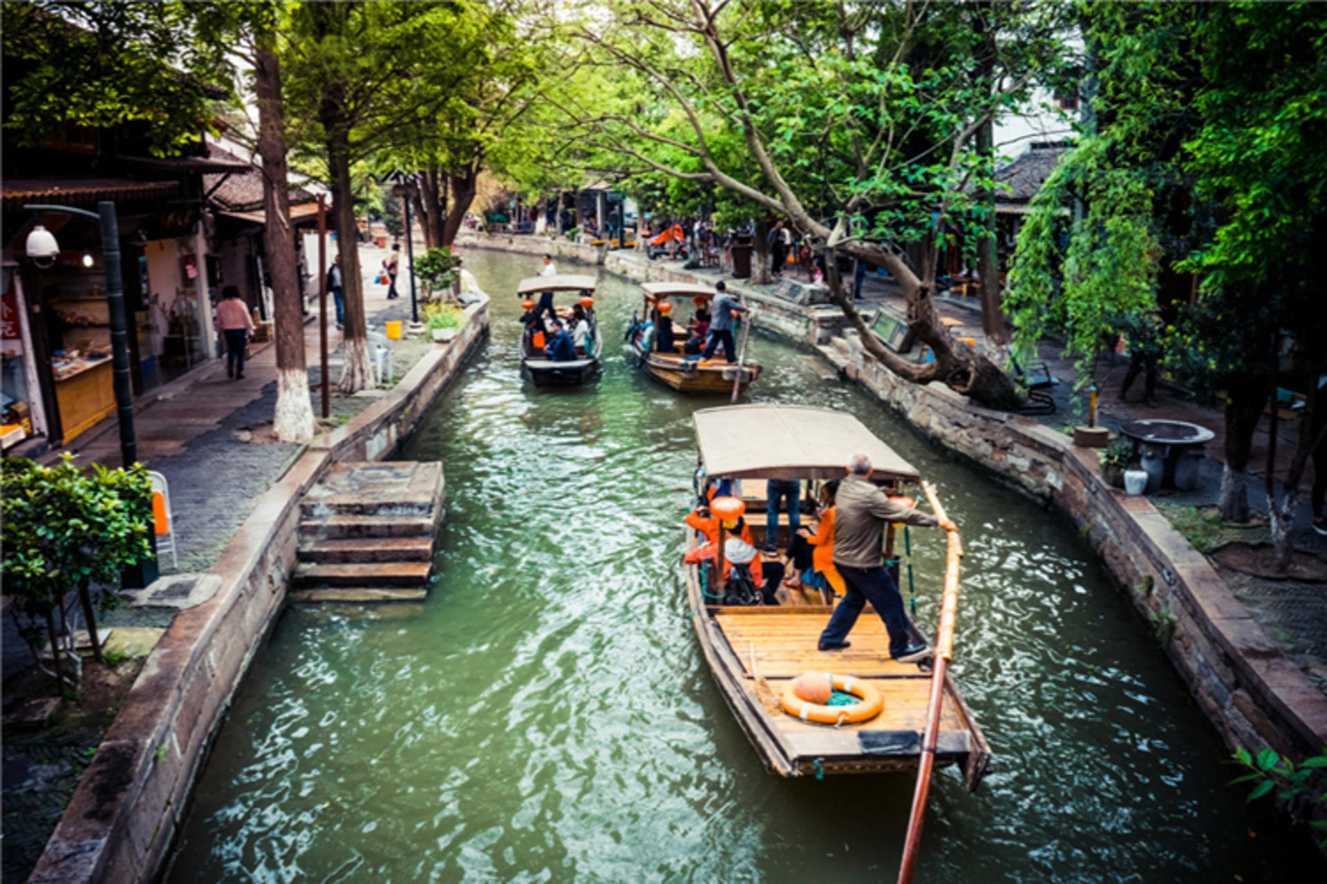 Shanghai Zhujiajiao Ancient Town + Film and Television Park Day Tour - Thumbnail 3