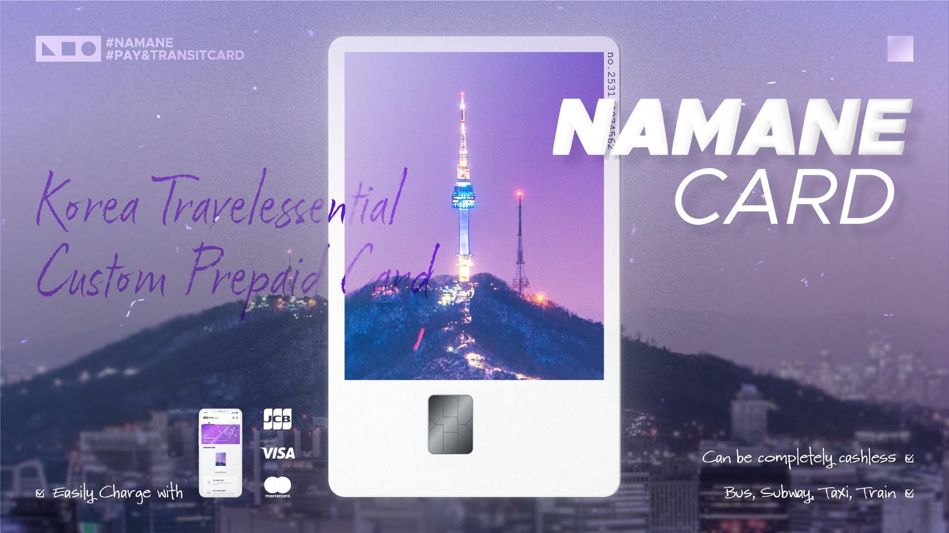 Customizable Pre-paid Travel Card - NAMANE CARD - Image 1