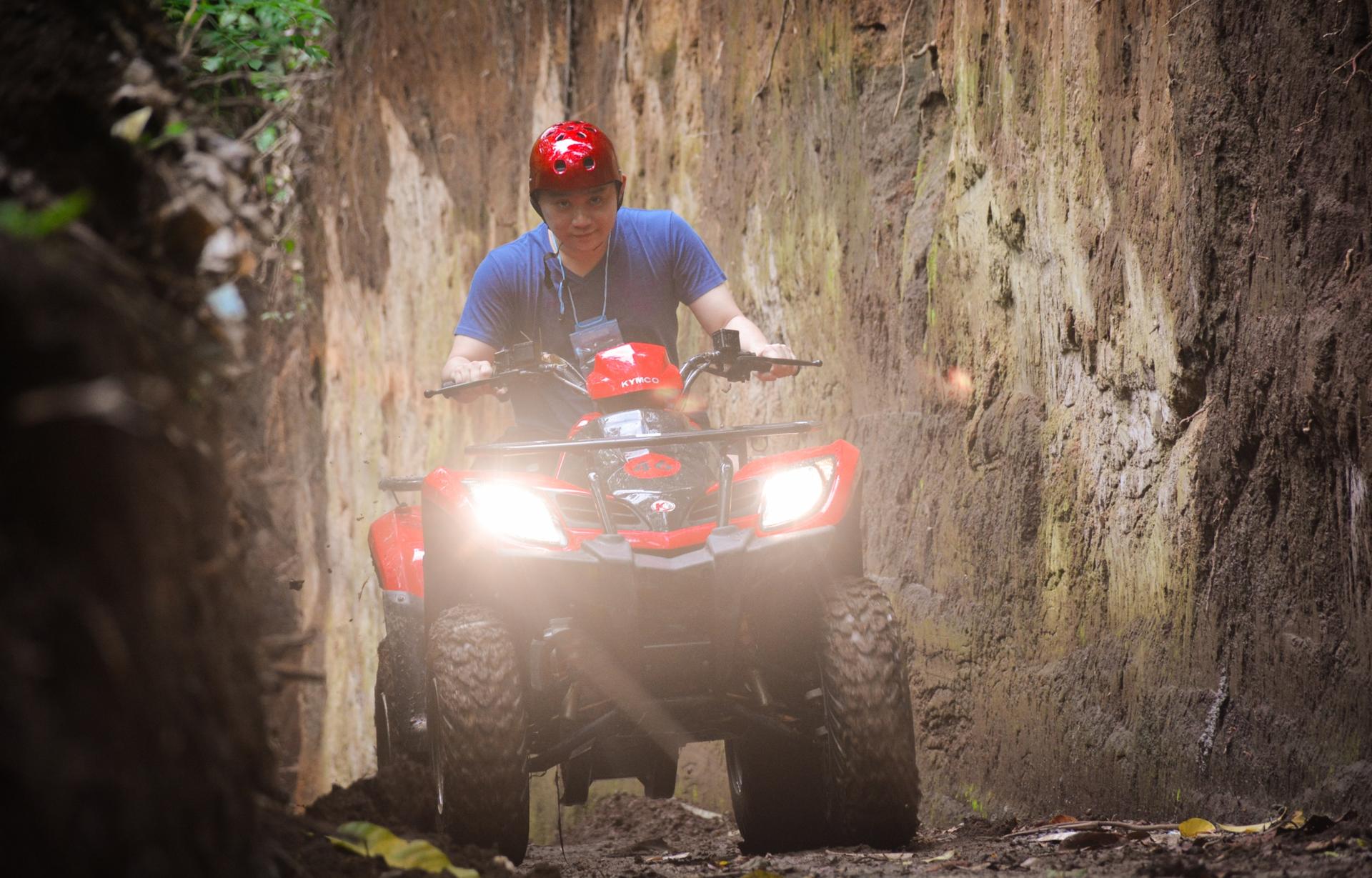 Ubud ATV Quad Bike Through Barong Cave at Dadi Bali Adventure - Thumbnail 14