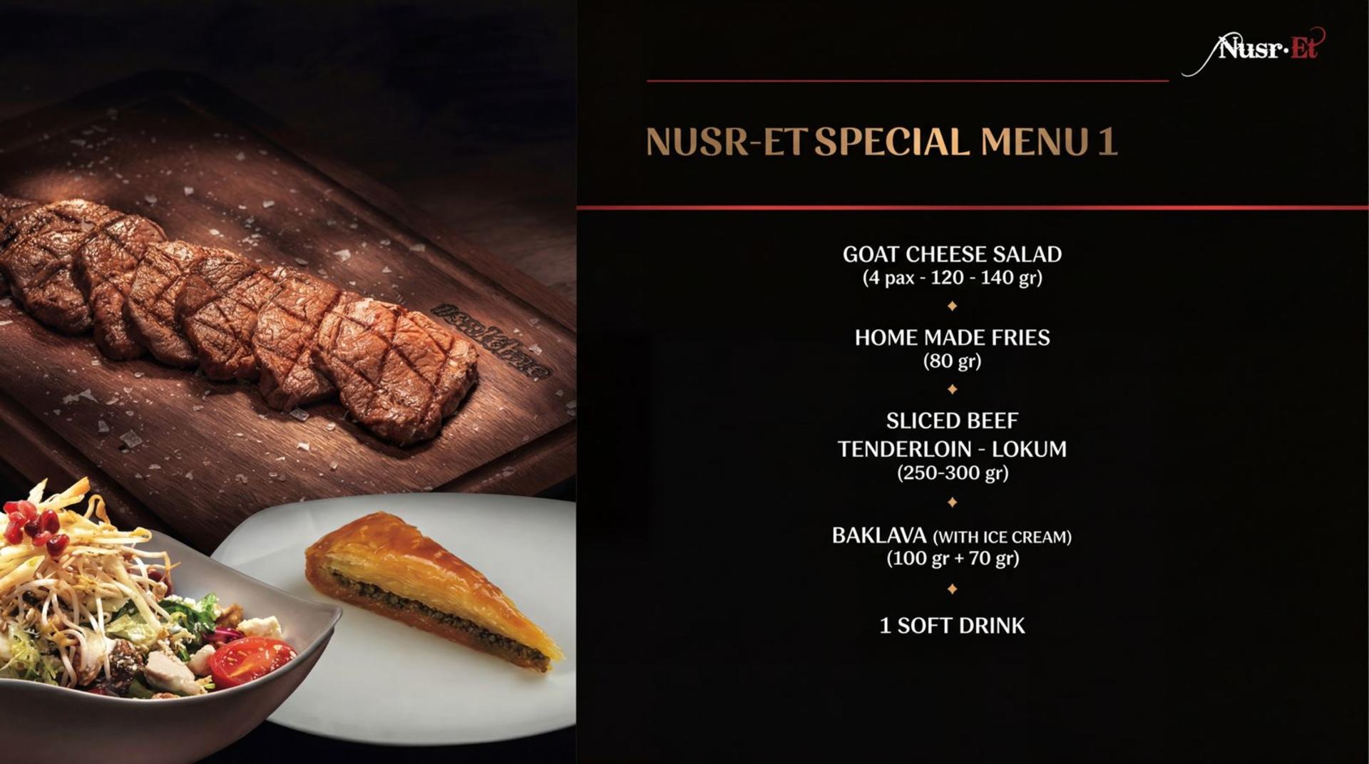 Nusr-Et Steakhouse Dining Experience in Cappadocia with Transfers - Thumbnail 5