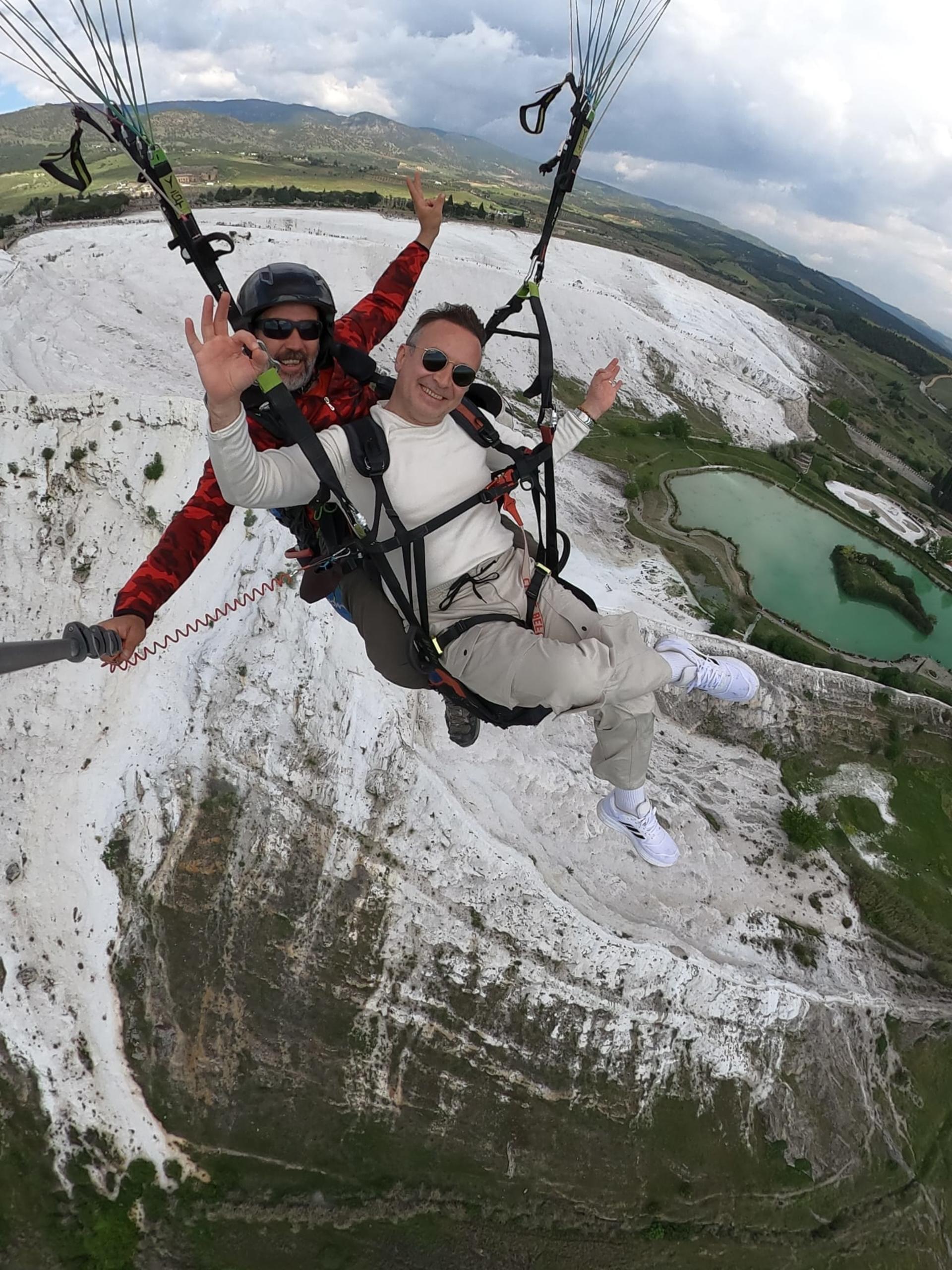 Pamukkale Paragliding Experience with Hotel Transfer - Image 1