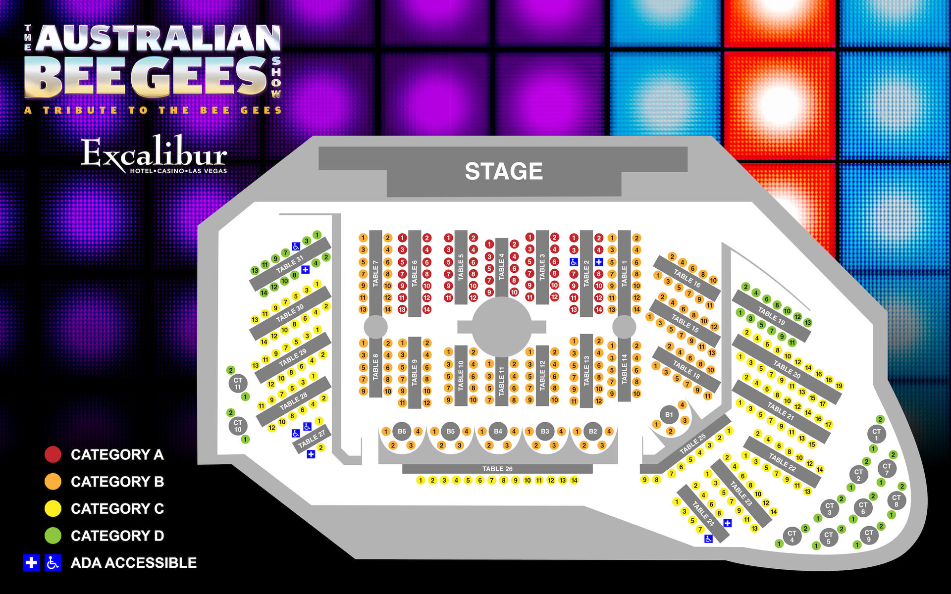 The Australian Bee Gees Show Ticket in Las Vegas - Thumbnail 2