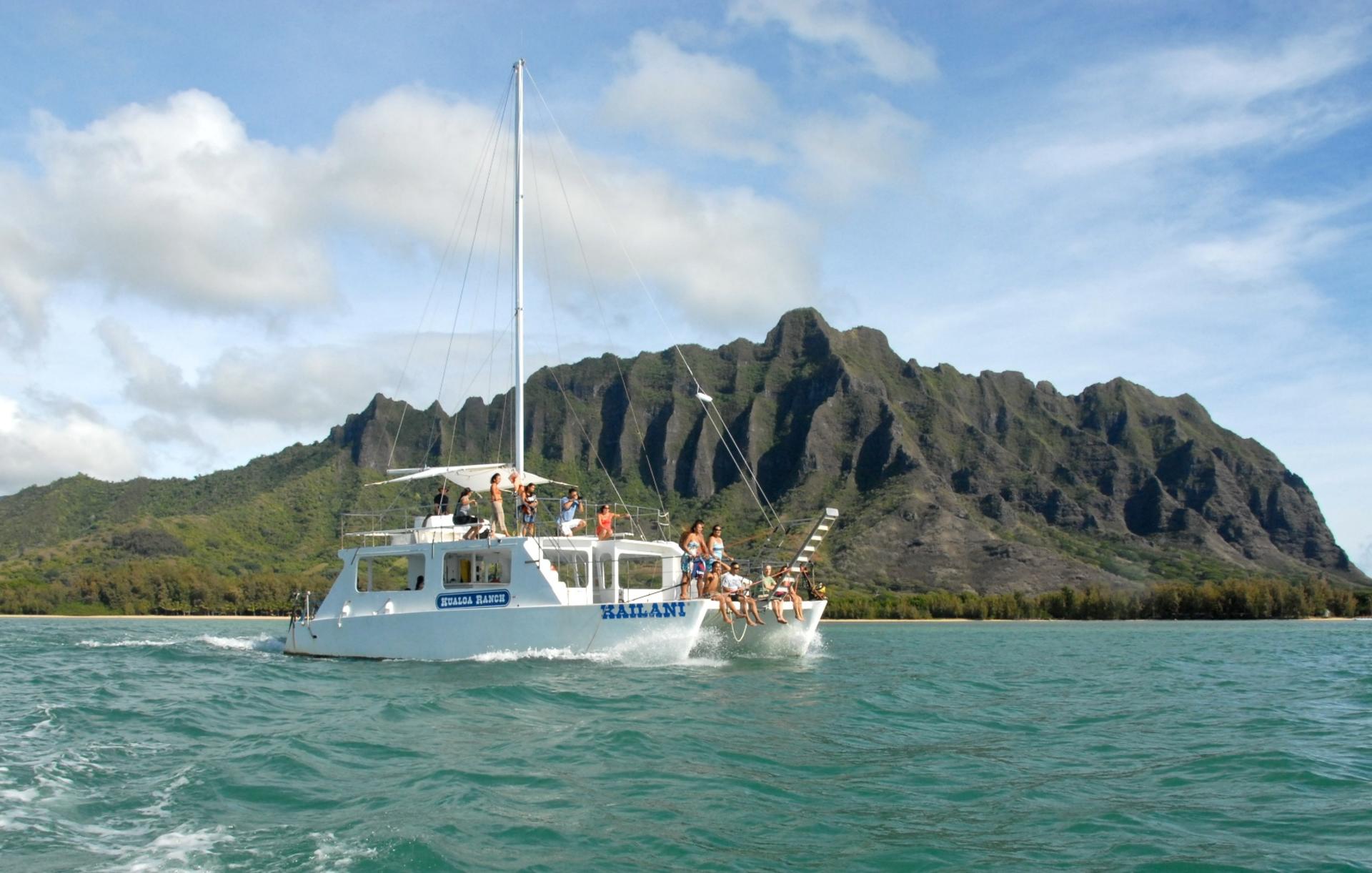 Kualoa Ranch Ocean Voyage and Fish Pond Experience - Thumbnail 4