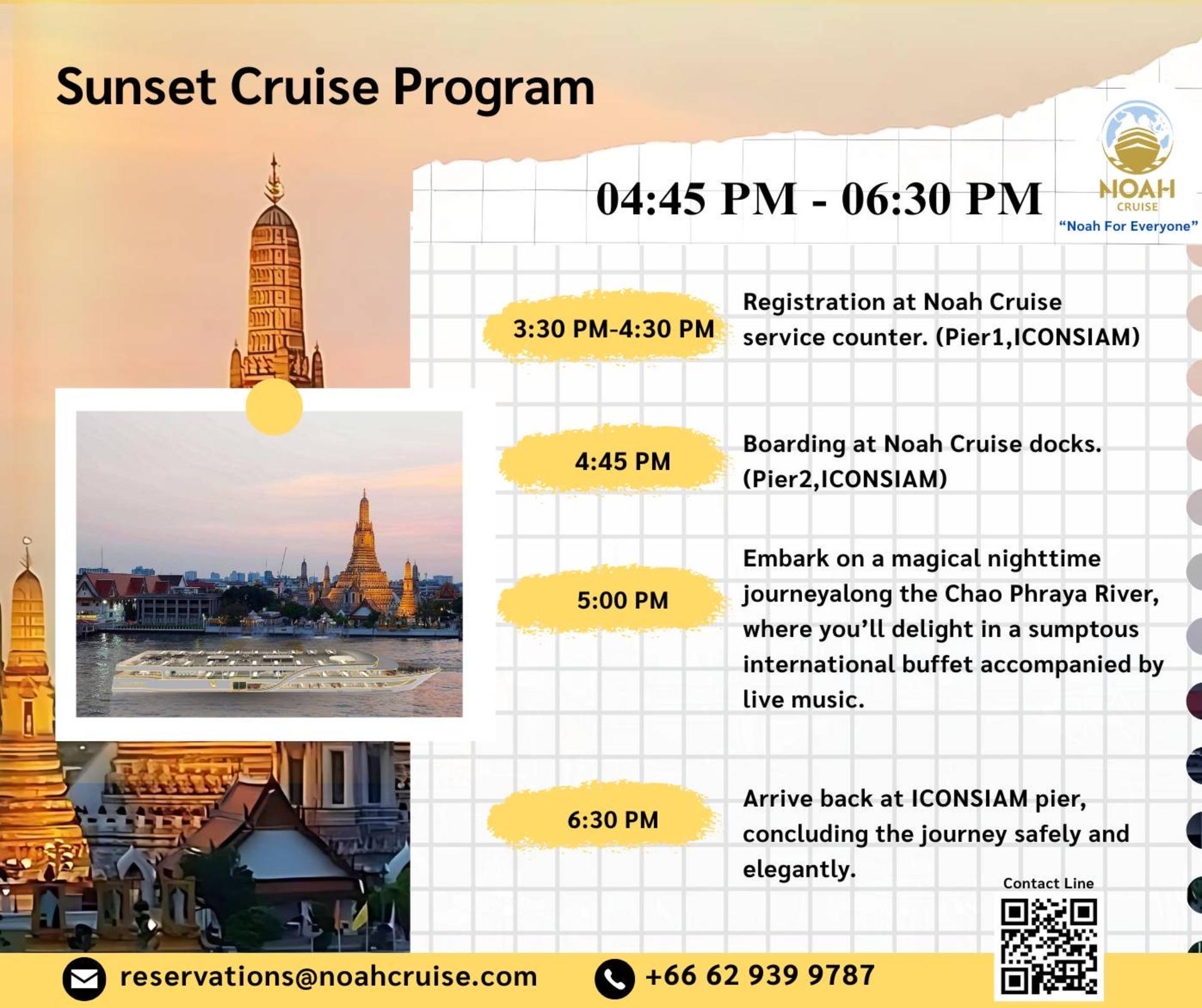 Noah Dinner Cruise in Bangkok - Thumbnail 18