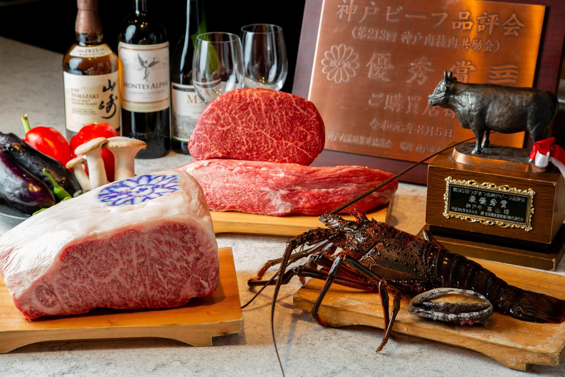 Dotonbori Seafood Teppanyaki Kobe Beef Wanomiya Osaka Dotonbori Main Store - Image 1