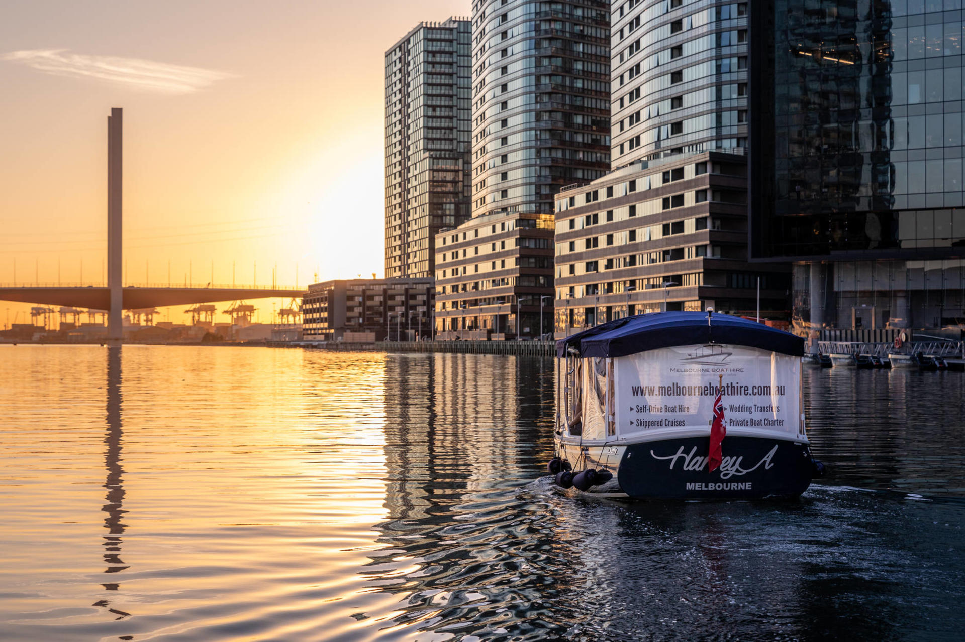 Harvey A Self-Drive Boat Hire in Melbourne - Thumbnail 3