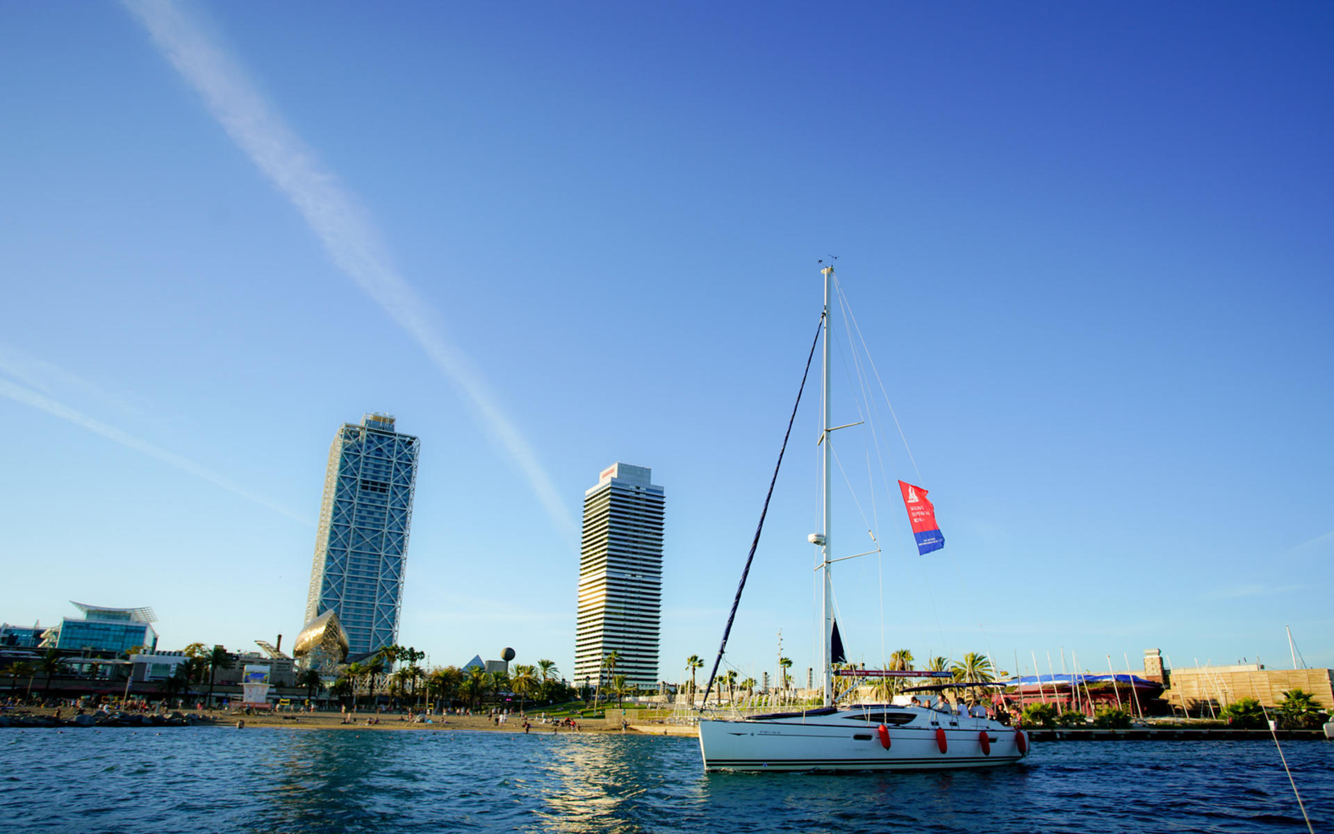Barcelona sailing experience with vermouth and coastal views - Thumbnail 4