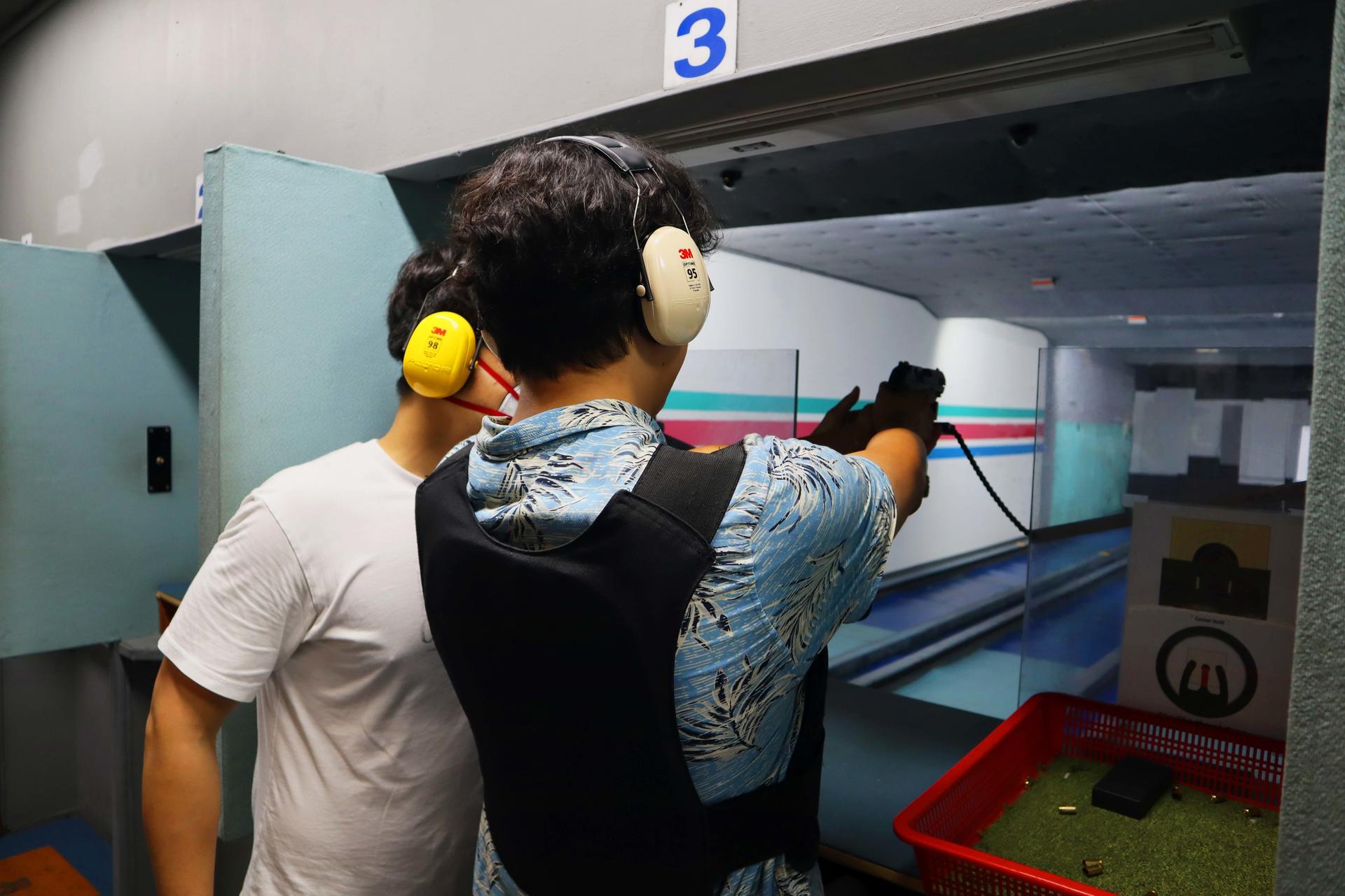 Olympic-Style Shooting & Korean Food Experience - Image 1