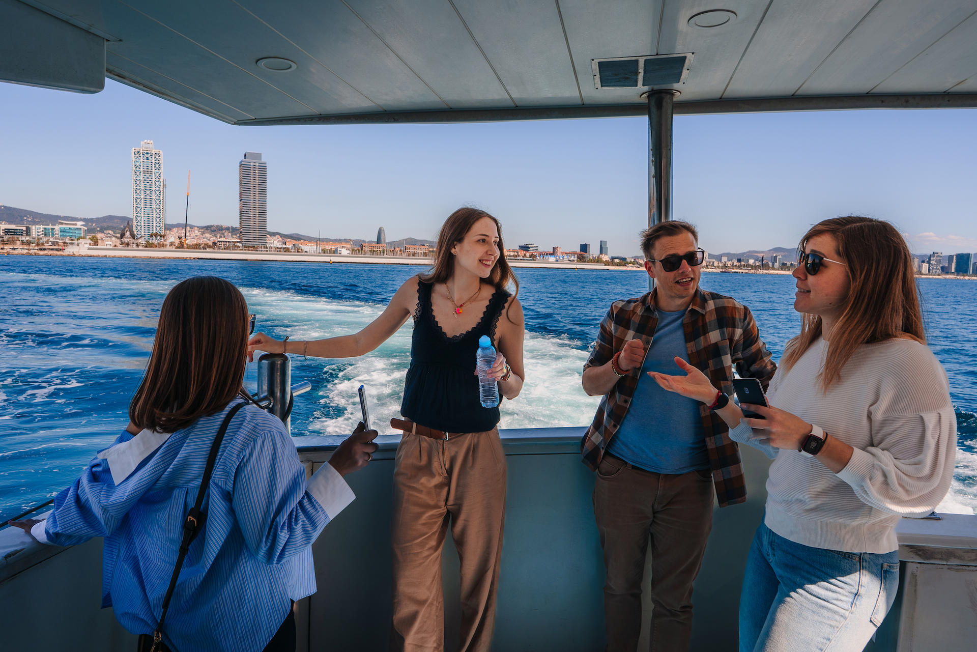 Barcelona: Private Old Town Walking, Helicopter and Boat Ride - Thumbnail 11