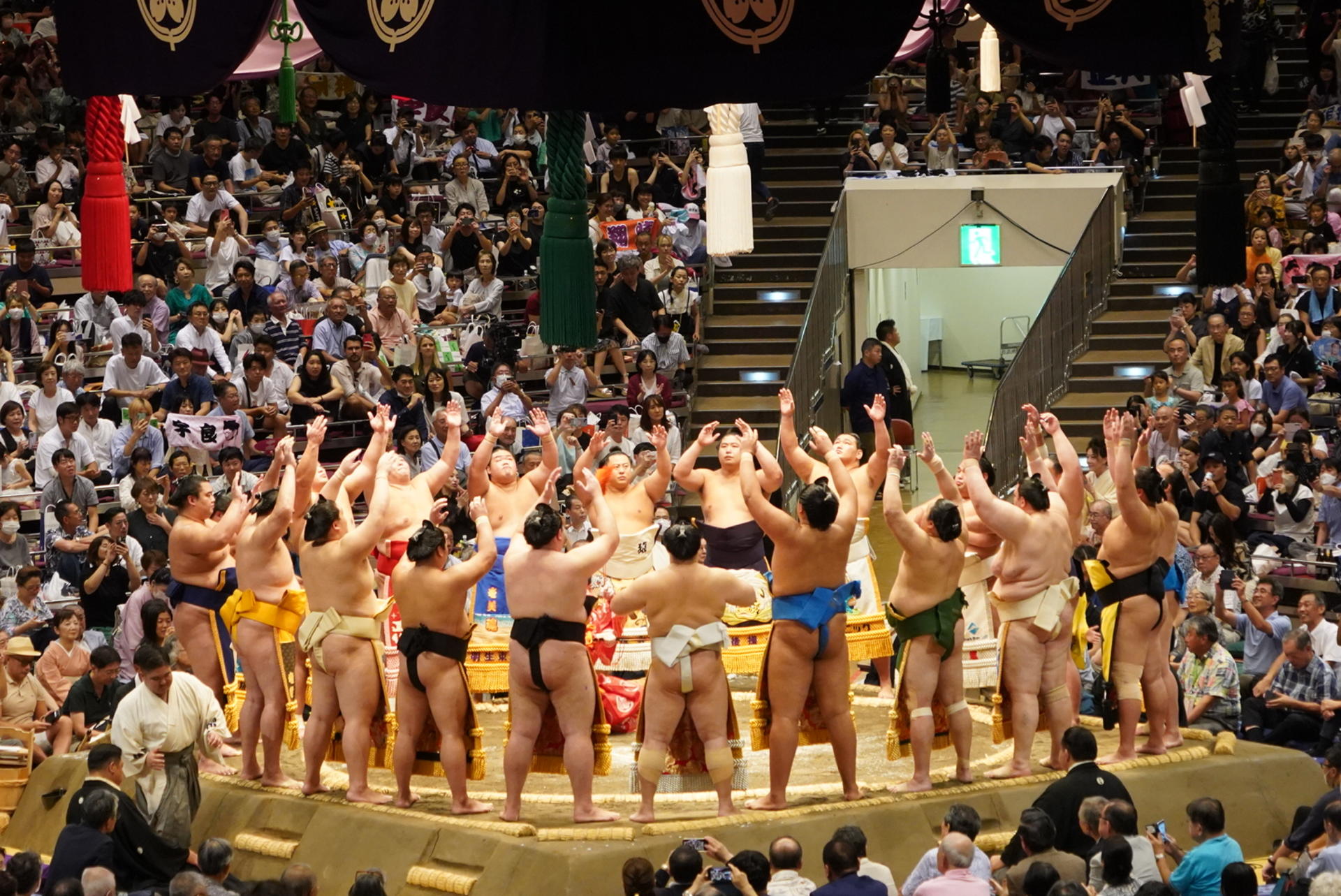 Tokyo Grand Sumo Tournament Ticket and Sumo Walking Tour in Ryogoku  - Thumbnail 16
