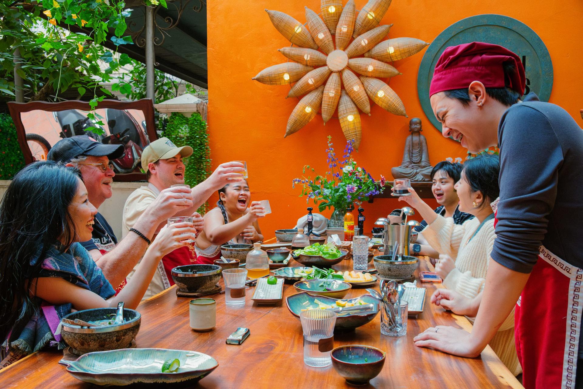 Stone Bowl Pho Cooking Class with Hanoi Specialty Coffee in Hanoi - Thumbnail 10