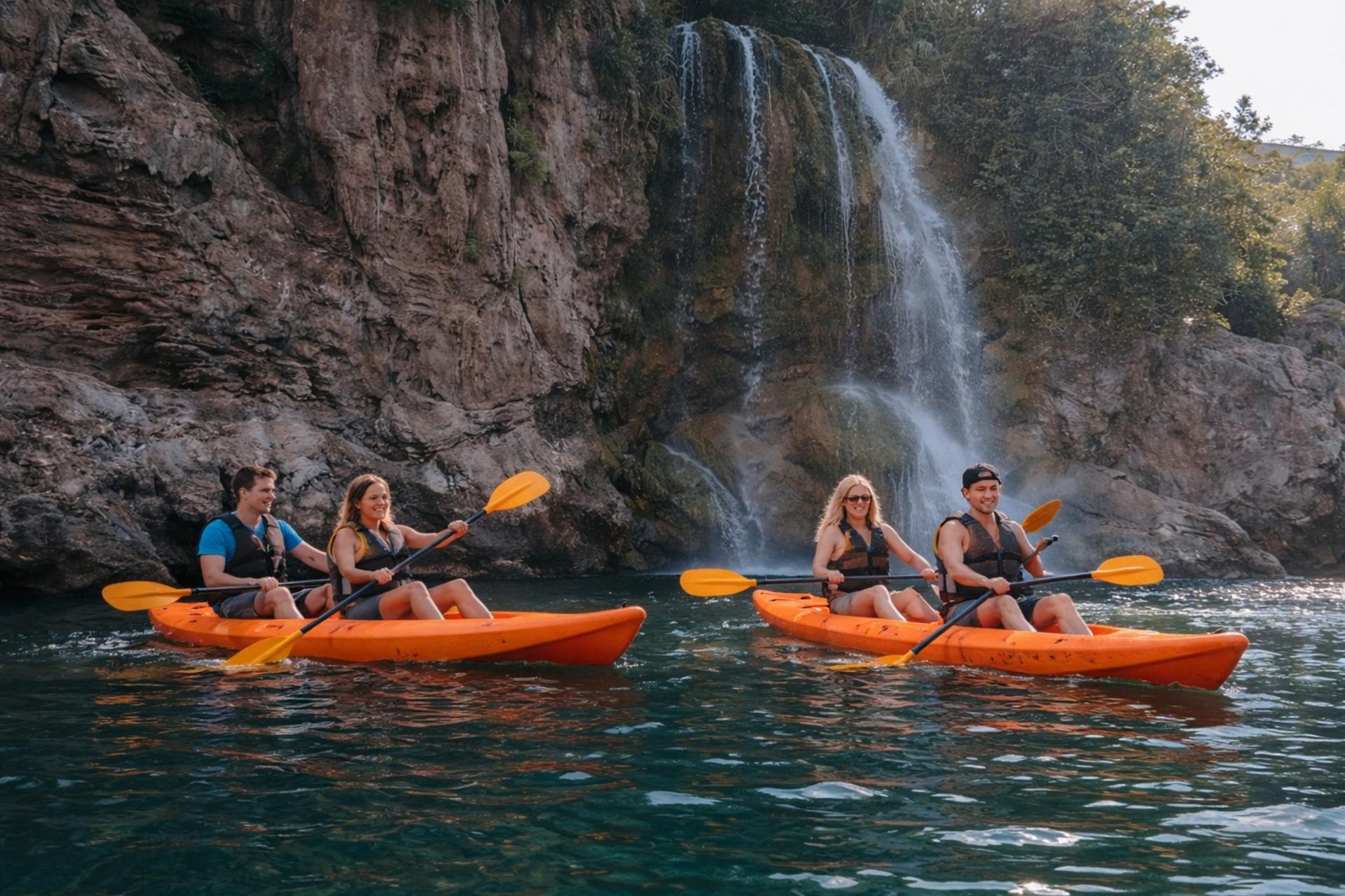Antalya Lara: Sunrise SUP and Kayak Tour with Instructor - Thumbnail 3