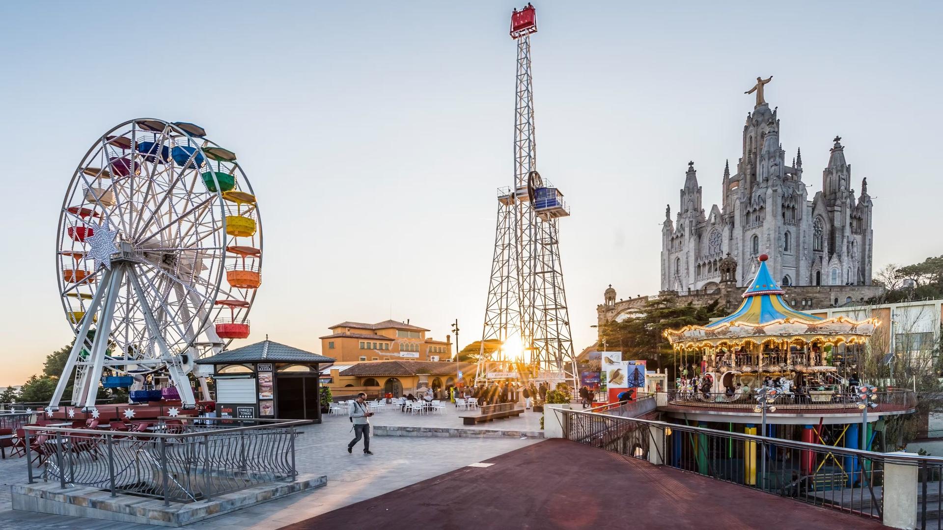 Tibidabo Panoramic Area ticket in Barcelona - Image 1