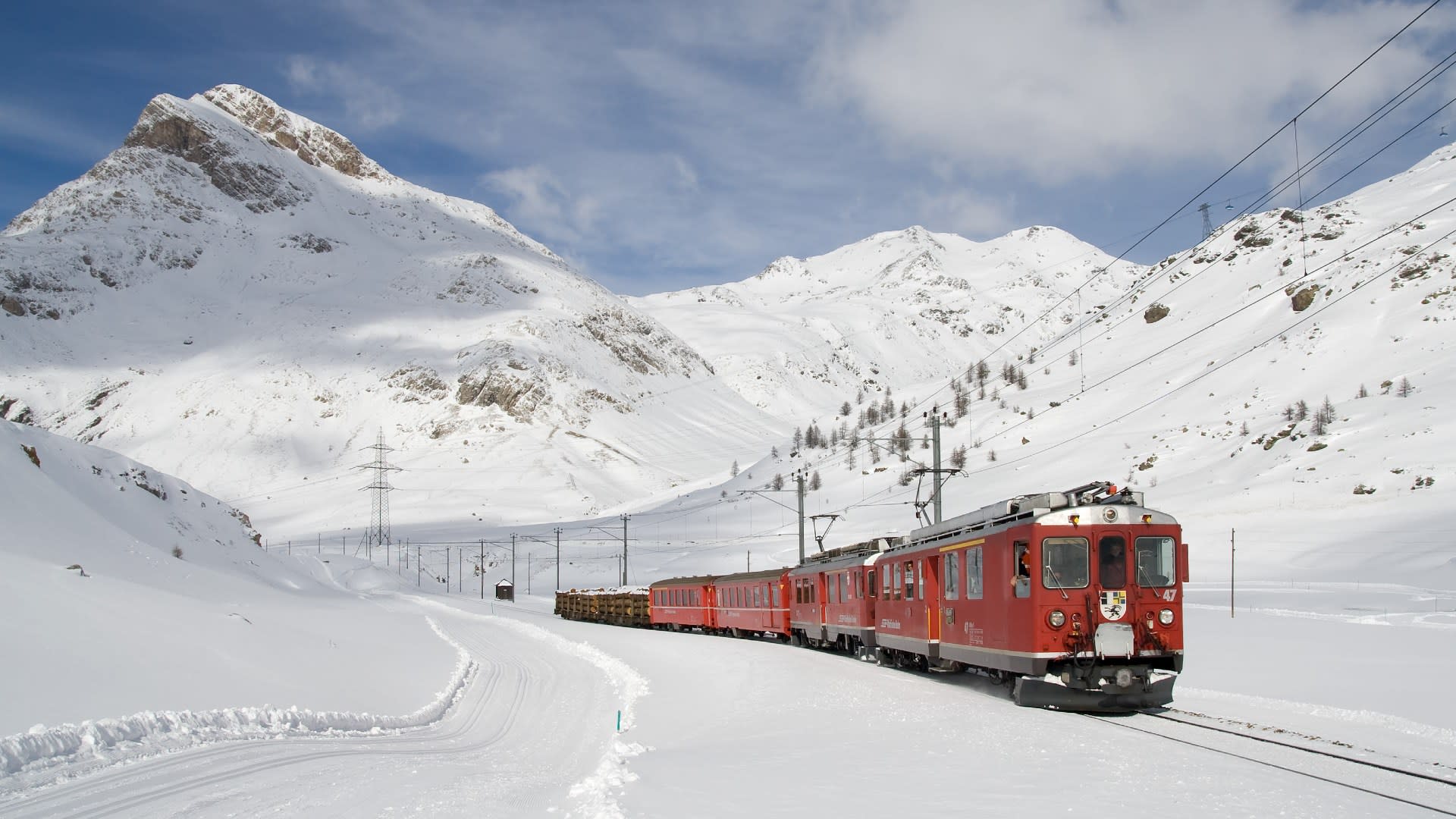 Swiss Alps Bernina Red Train and St. Moritz Full Day Tour from Milan - Thumbnail 3