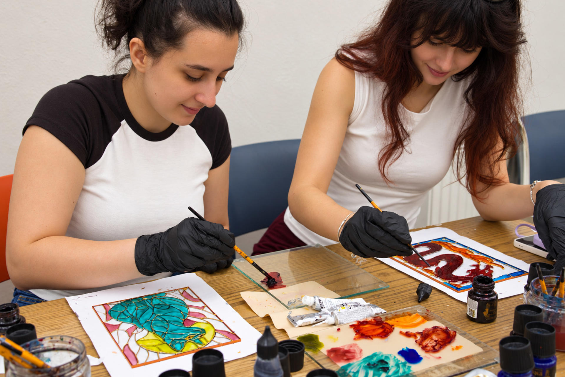 Rooftop Stained Glass Painting Workshop with Fairy Chimney Views - Thumbnail 7