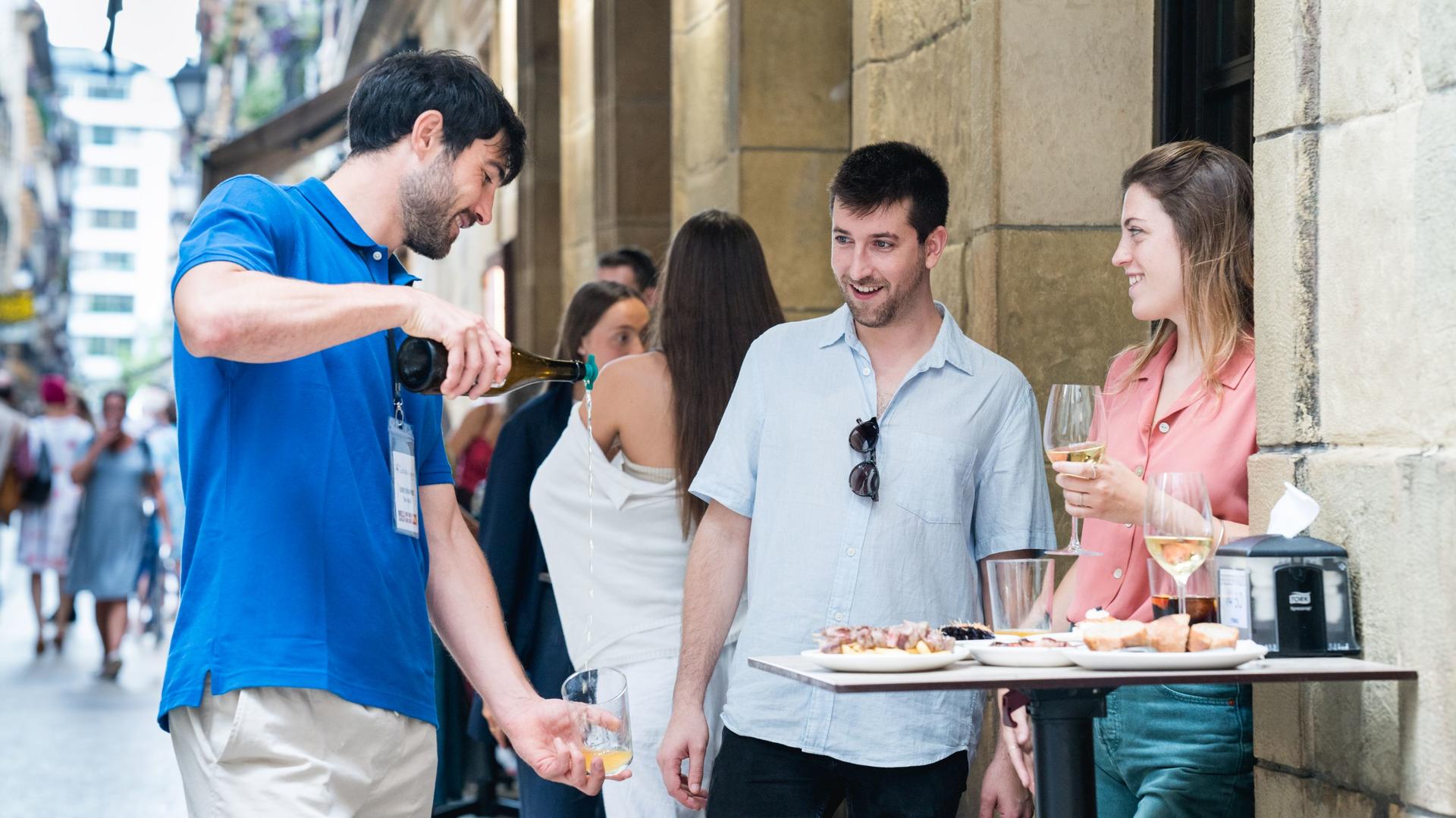 Pintxo tasting with Spanish wines food tasting tour in San Sebastian - Image 1