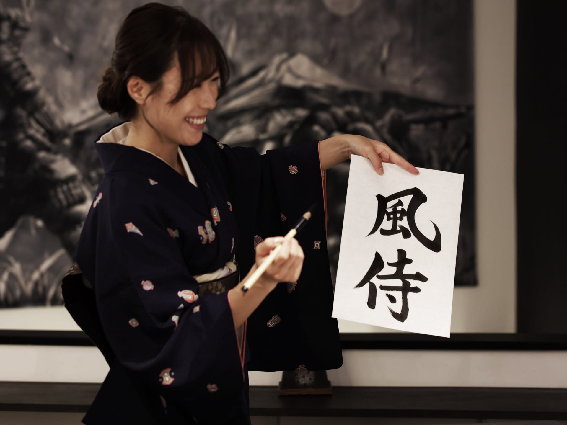 [FUJI JAPAN] Traditional Calligraphy Experience - Thumbnail 9