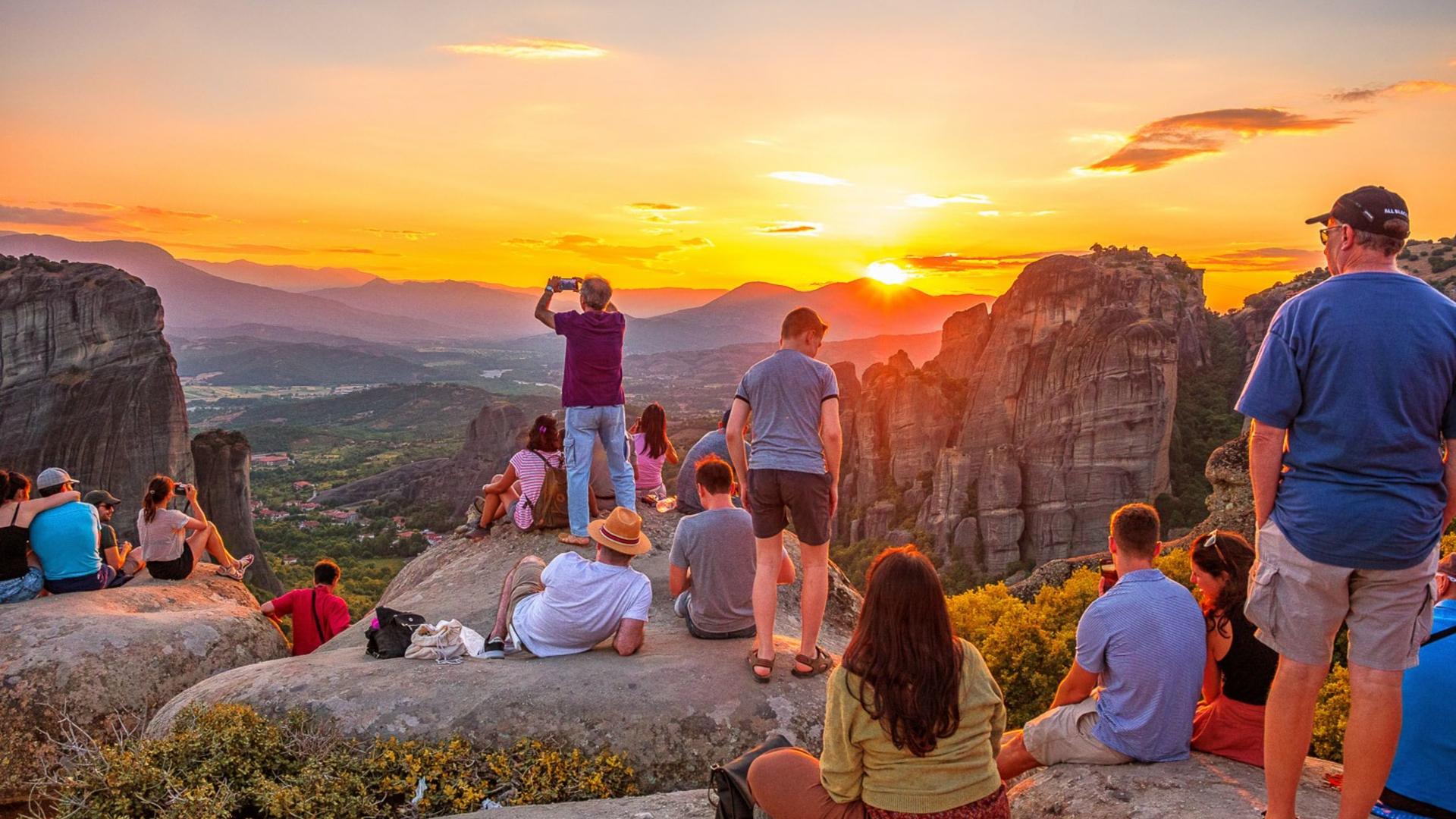 Meteora sunset tour with monastery and caves visit  - Image 1