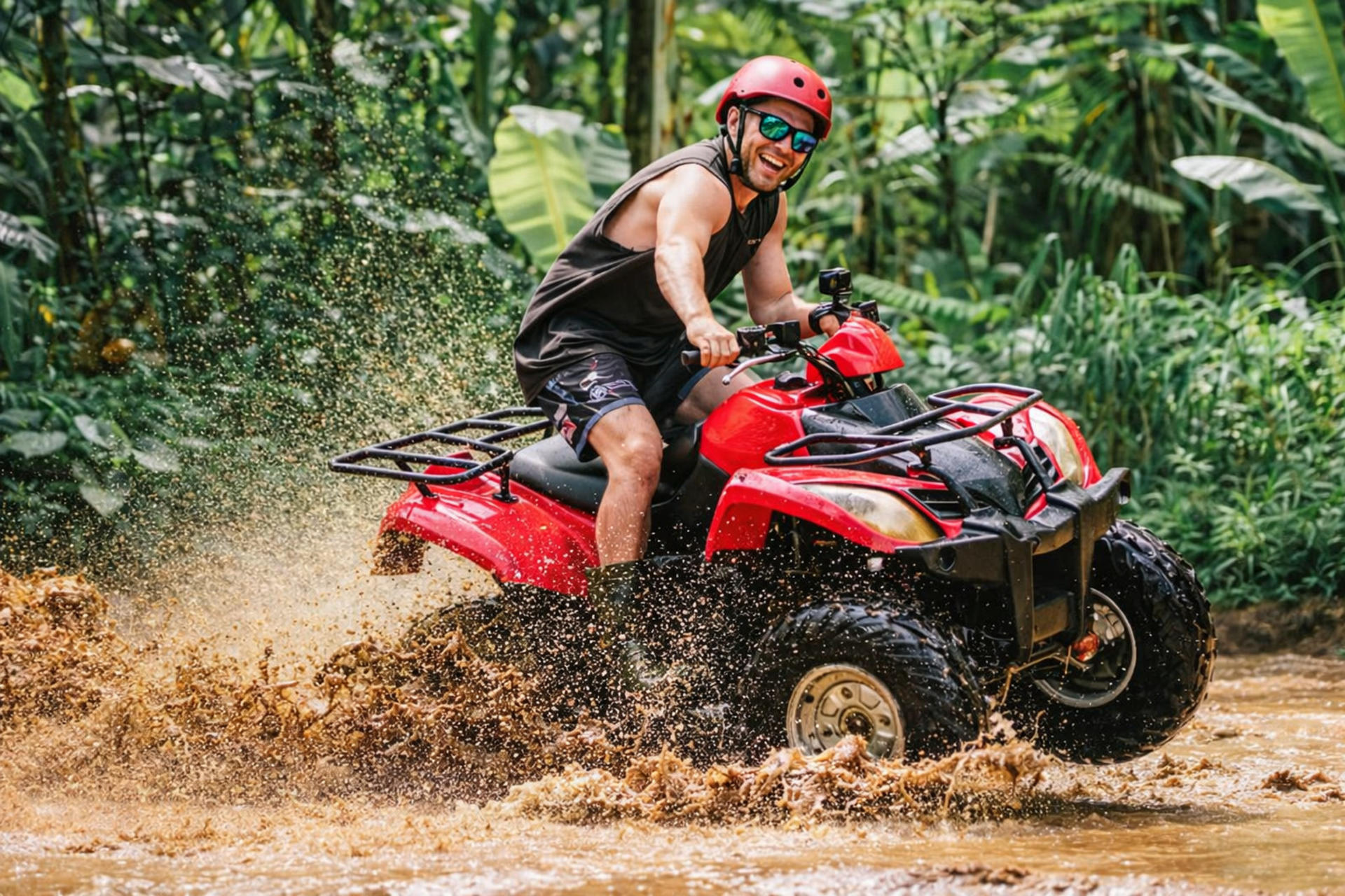 Ubud ATV Ride, Rafting, and Jungle Swing