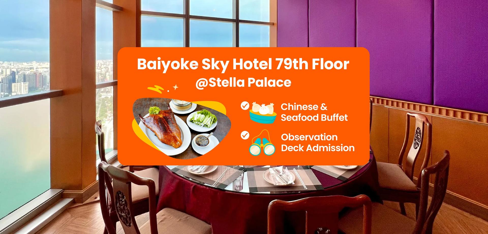 Baiyoke Sky Hotel 79th Floor Stella Palace with Observation Deck Admission in Bangkok - Image 1