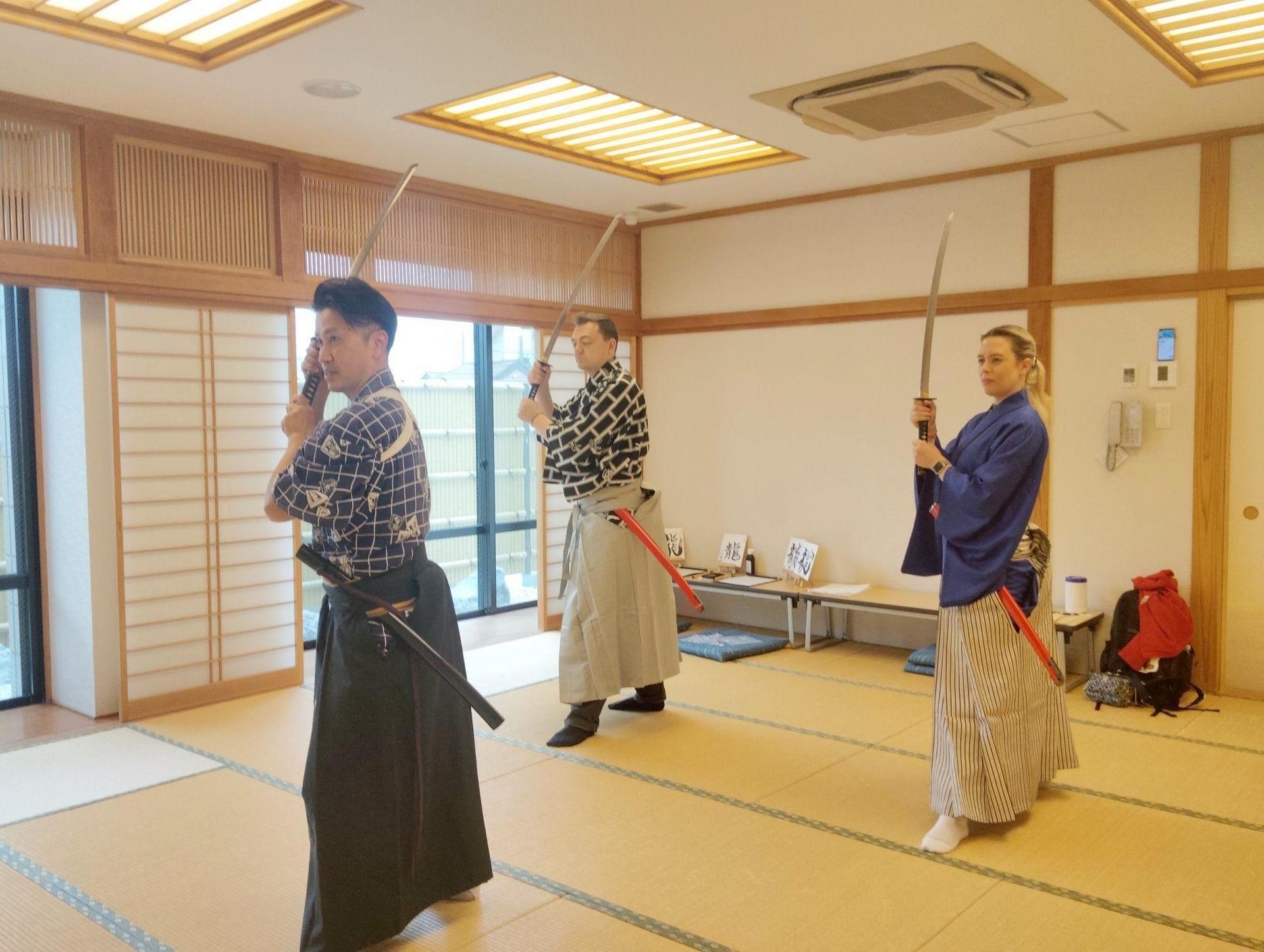 Authentic Samurai Sword Cutting Experience & Kimono Photoshoot in To - Thumbnail 4