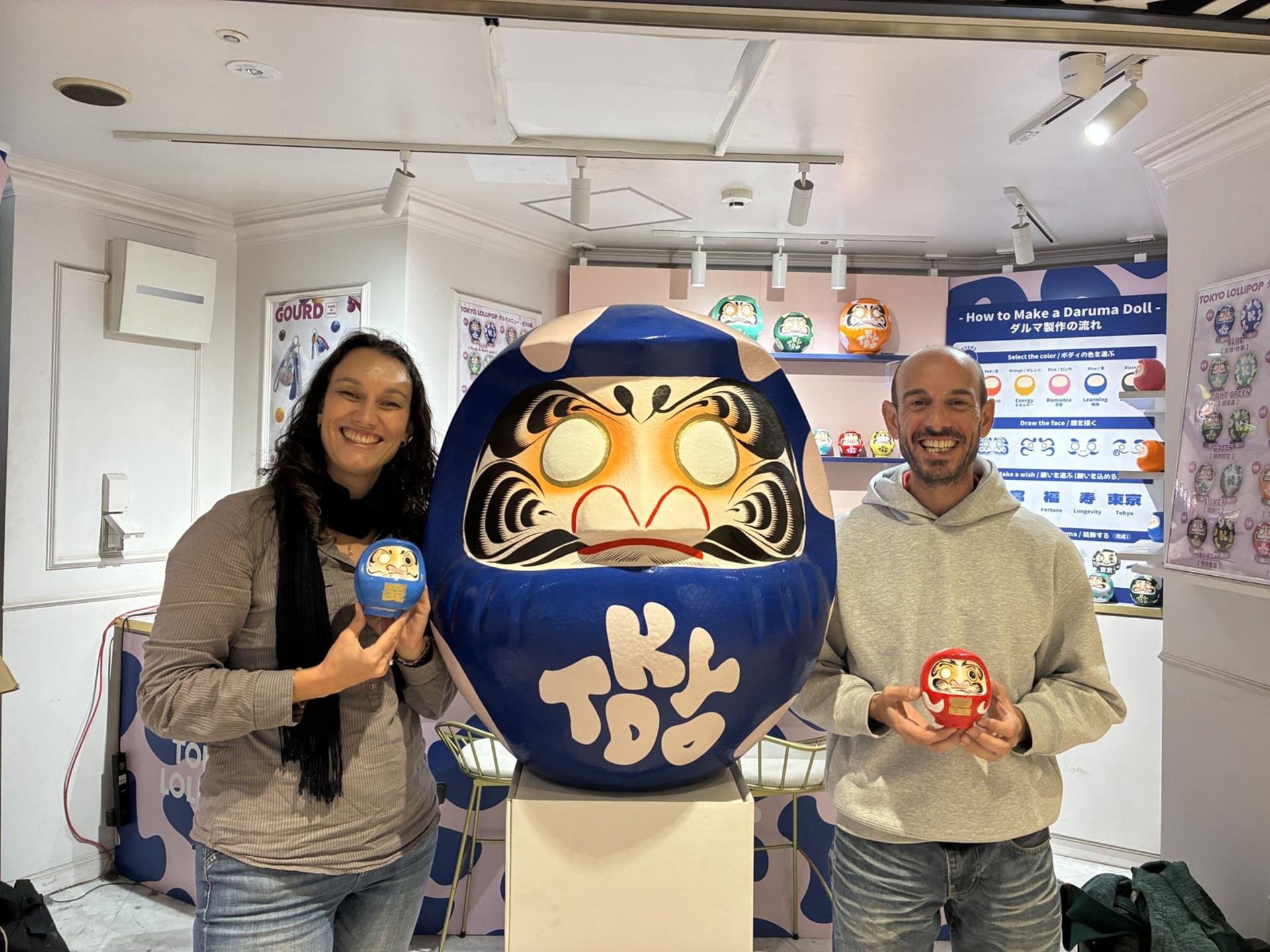 Tokyo: Paint Your Own Daruma - Japanese Good Luck Charm - Image 1
