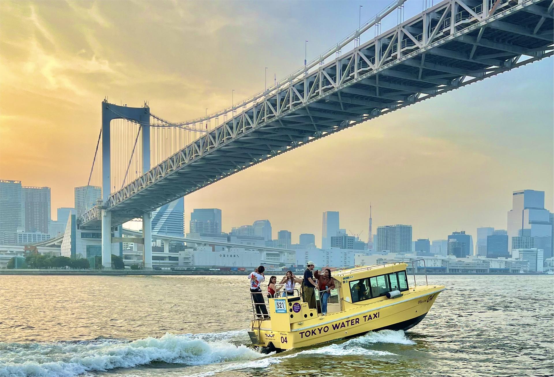Tokyo: Sunset Boat Cruise with Local Guide on Private Boat - Thumbnail 2