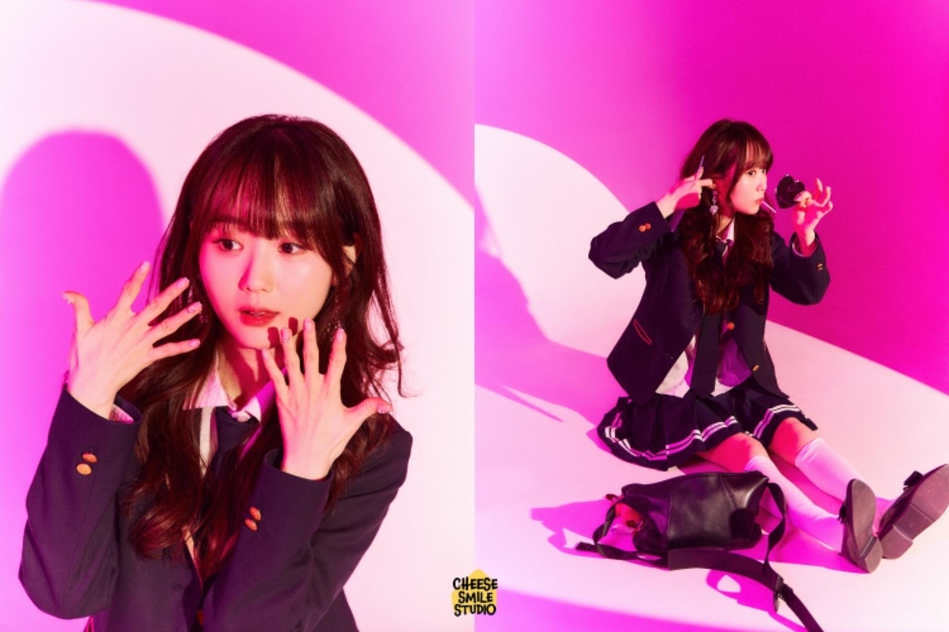 K-pop Idol Photo Shoot Package with Korean School Uniform Rental - Thumbnail 8