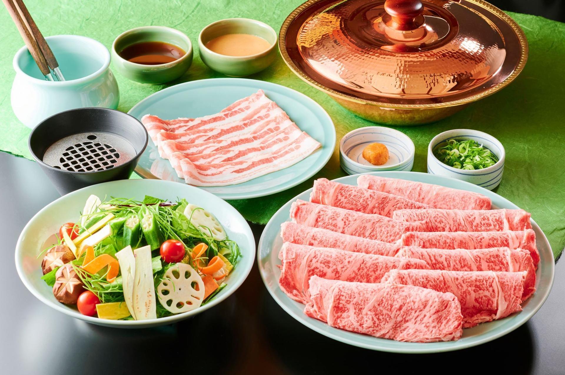 Umeda Wagyu Sukiyaki All-You-Can-Eat Shabuzen (Shabuzen) Osaka - Thumbnail 4