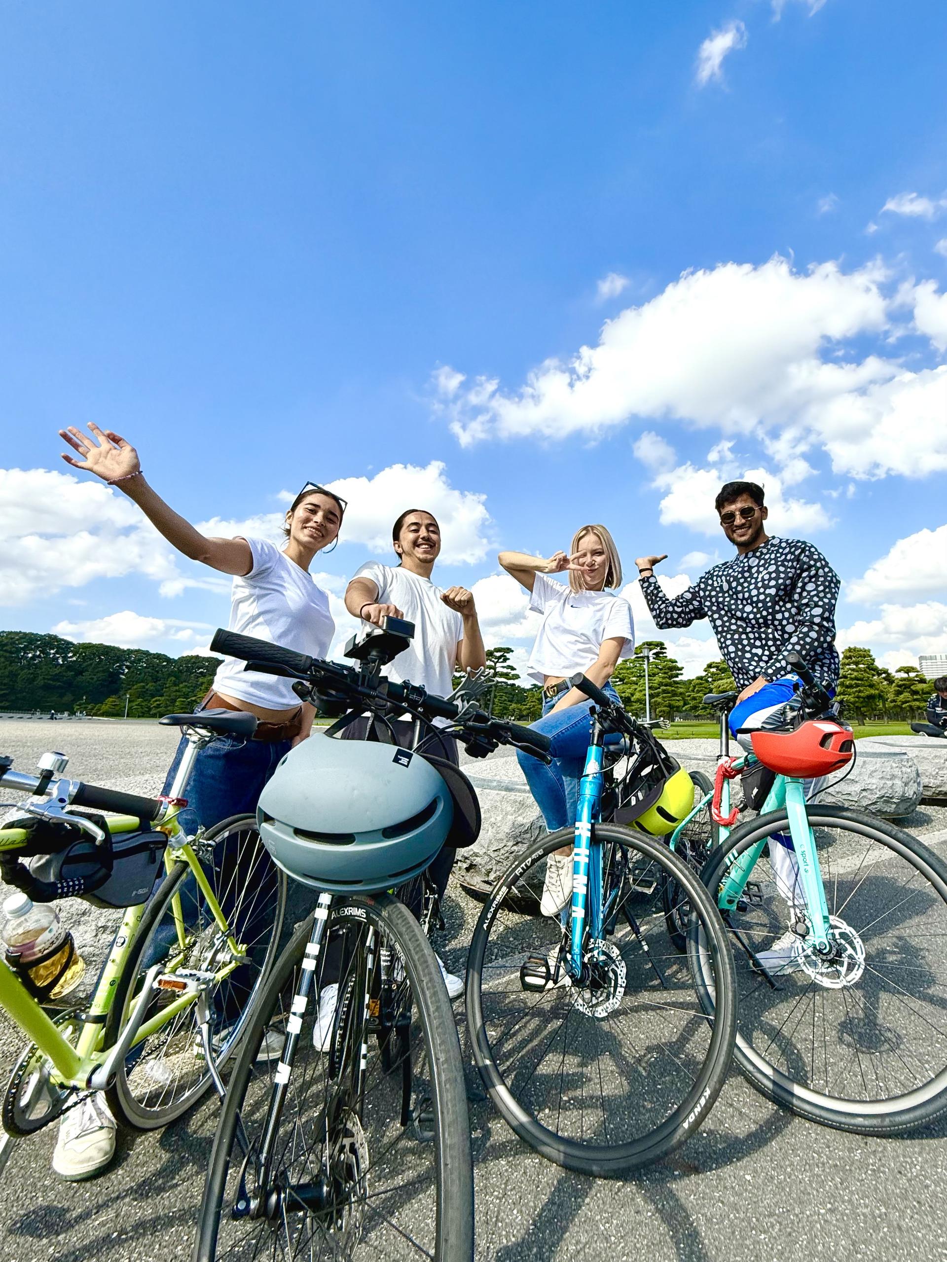 Tokyo Imperial Palace & Shibuya Bike Tour with Guide - Image 1