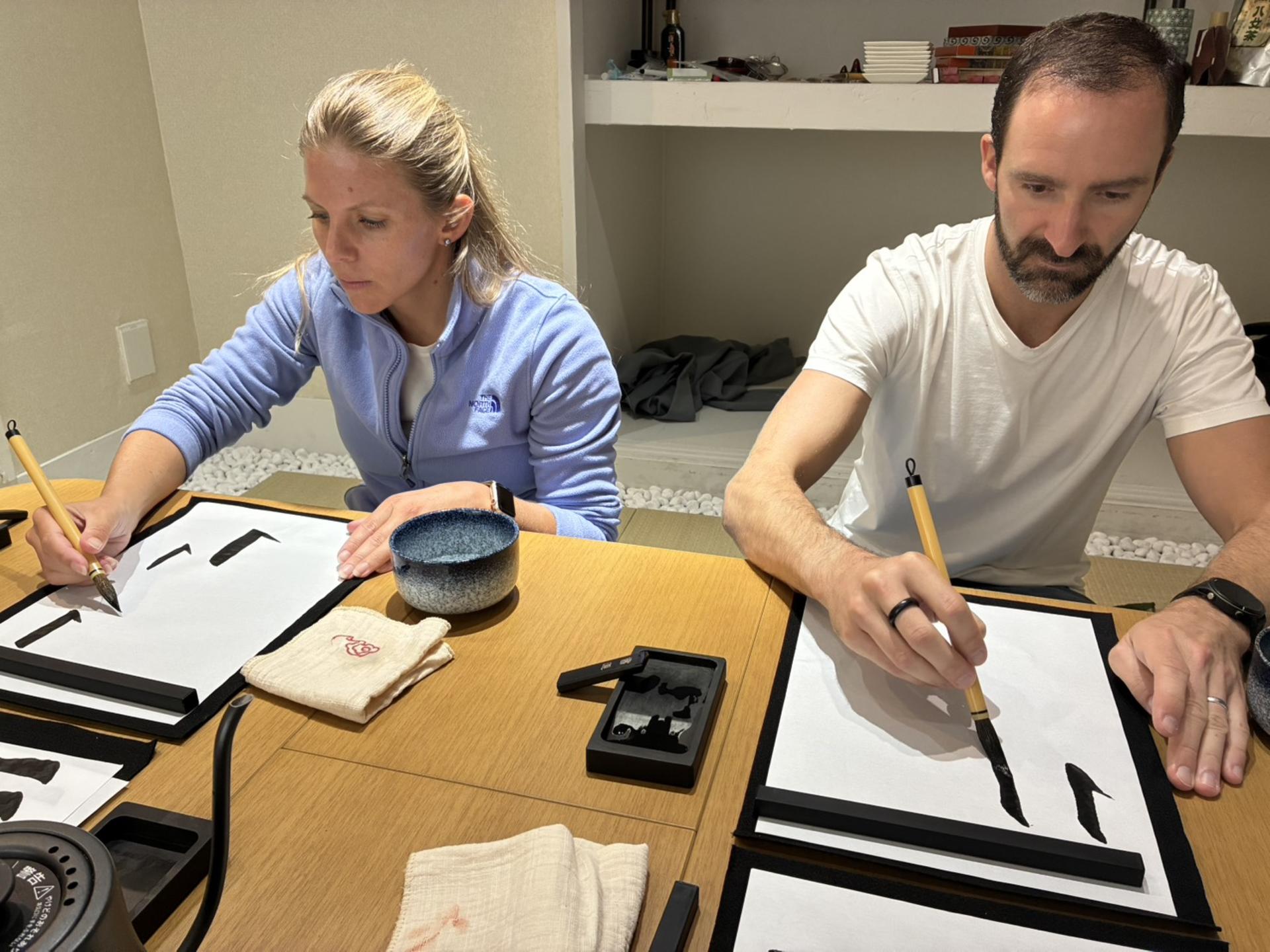 Tokyo: Private Calligraphy Class at Japanese Room in Shibuya - Thumbnail 8