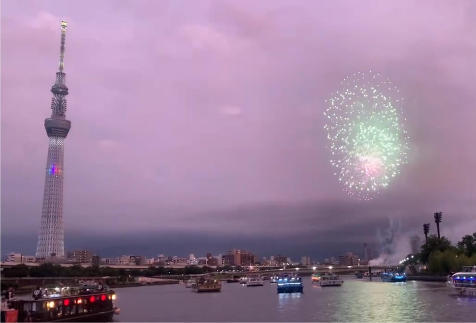 Tokyo Bay Grand Fireworks Festival Special Yakatabune Cruise: Sea Fireworks Viewing, Sukiyaki, and Traditional Japanese Performance - Thumbnail 5