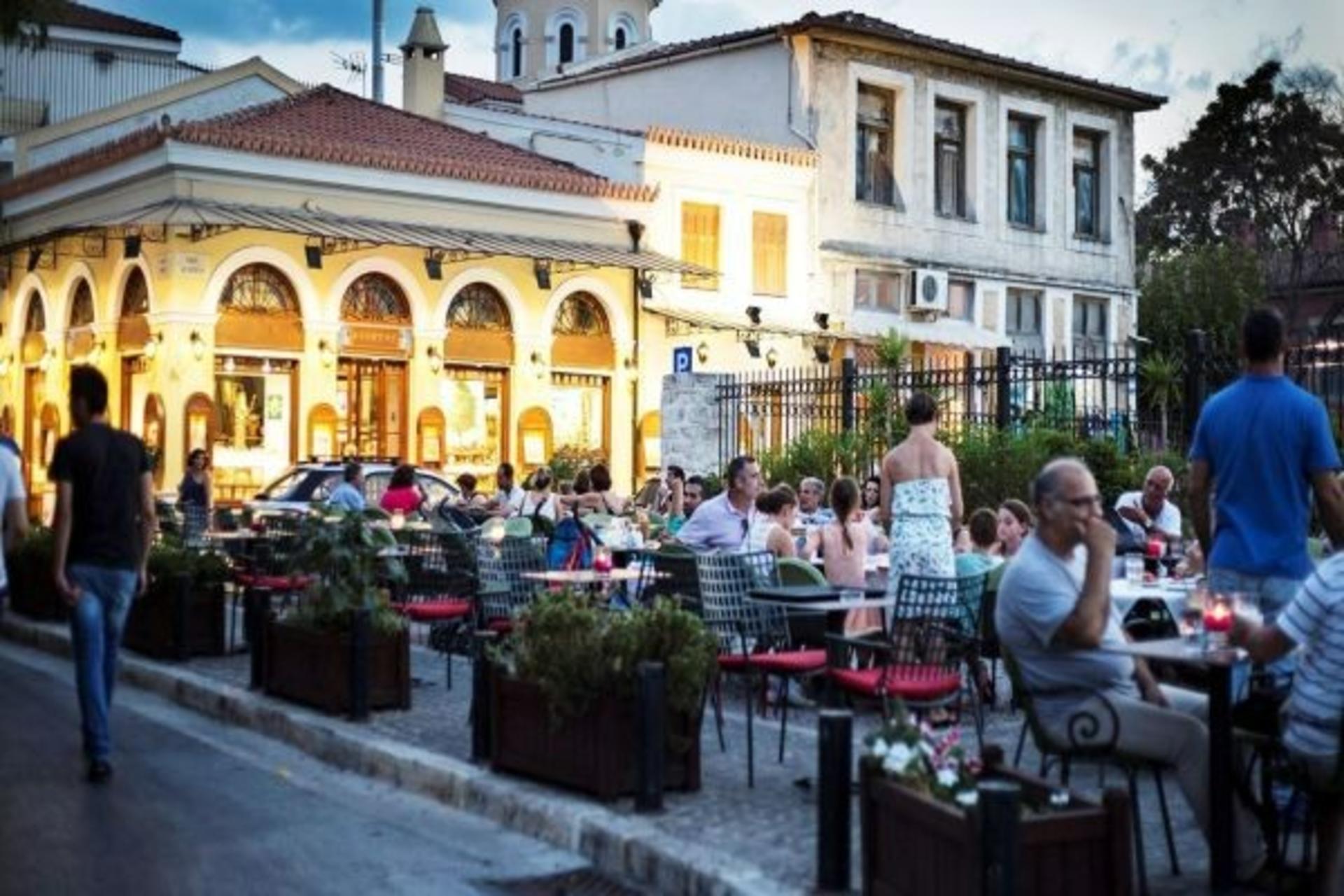 Athens highlights, drinks, and Meze delights night walking tour - Thumbnail 2