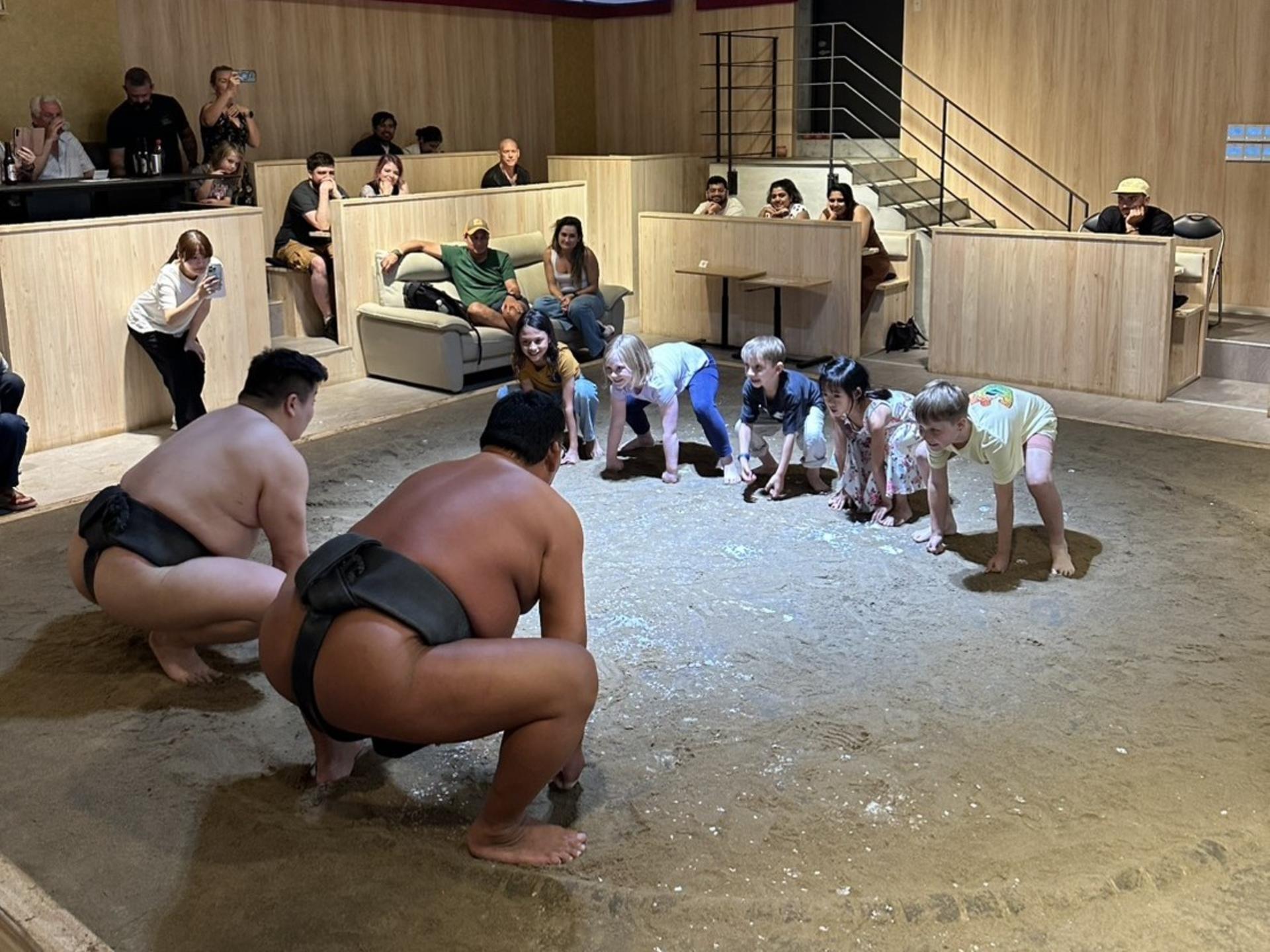 Sumo Show & Experience in Kyoto with Wagyu or Tuna Dinner - Thumbnail 6