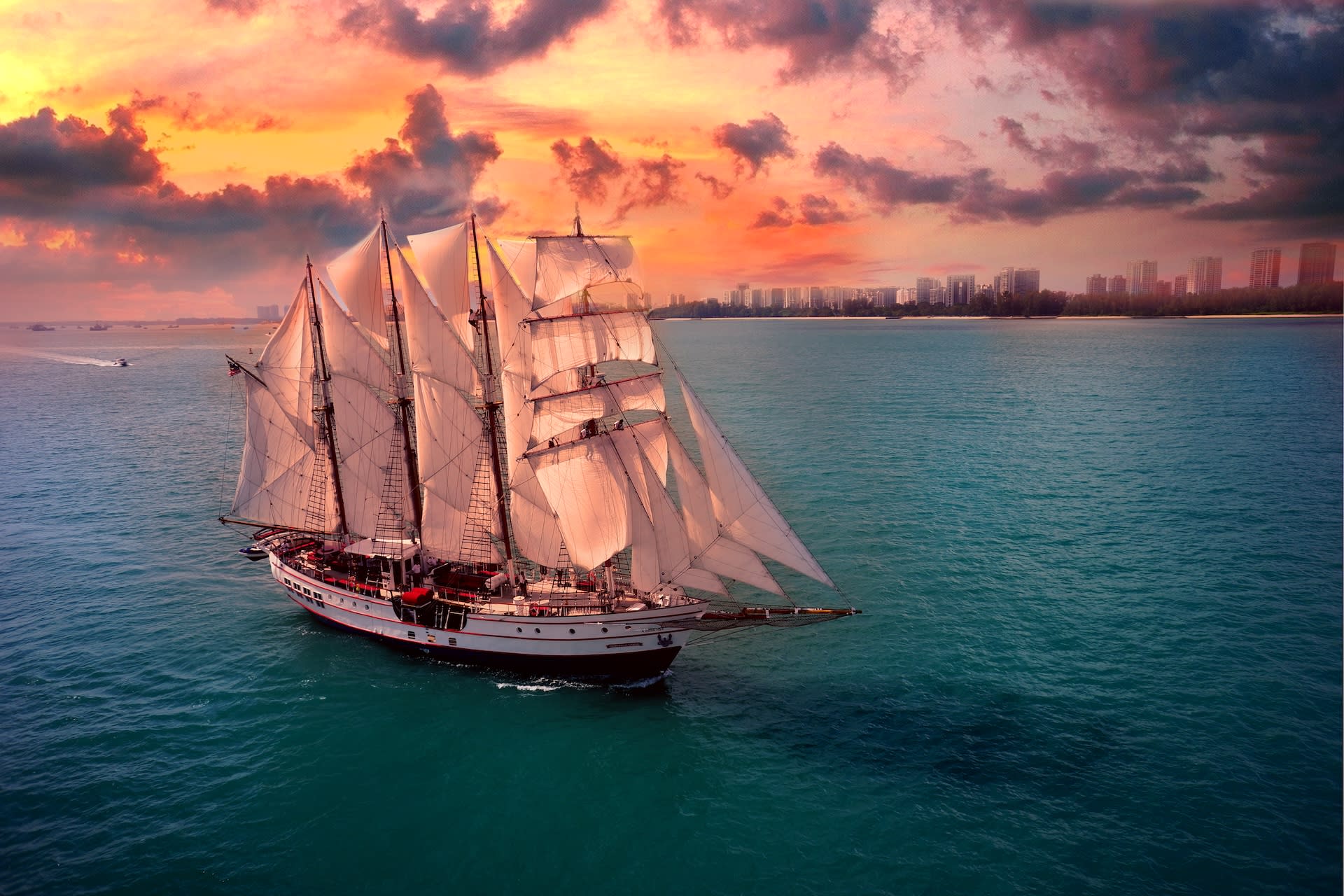 Singapore's Royal Albatross City Lights & Sunset Dinner Cruise - Thumbnail 16