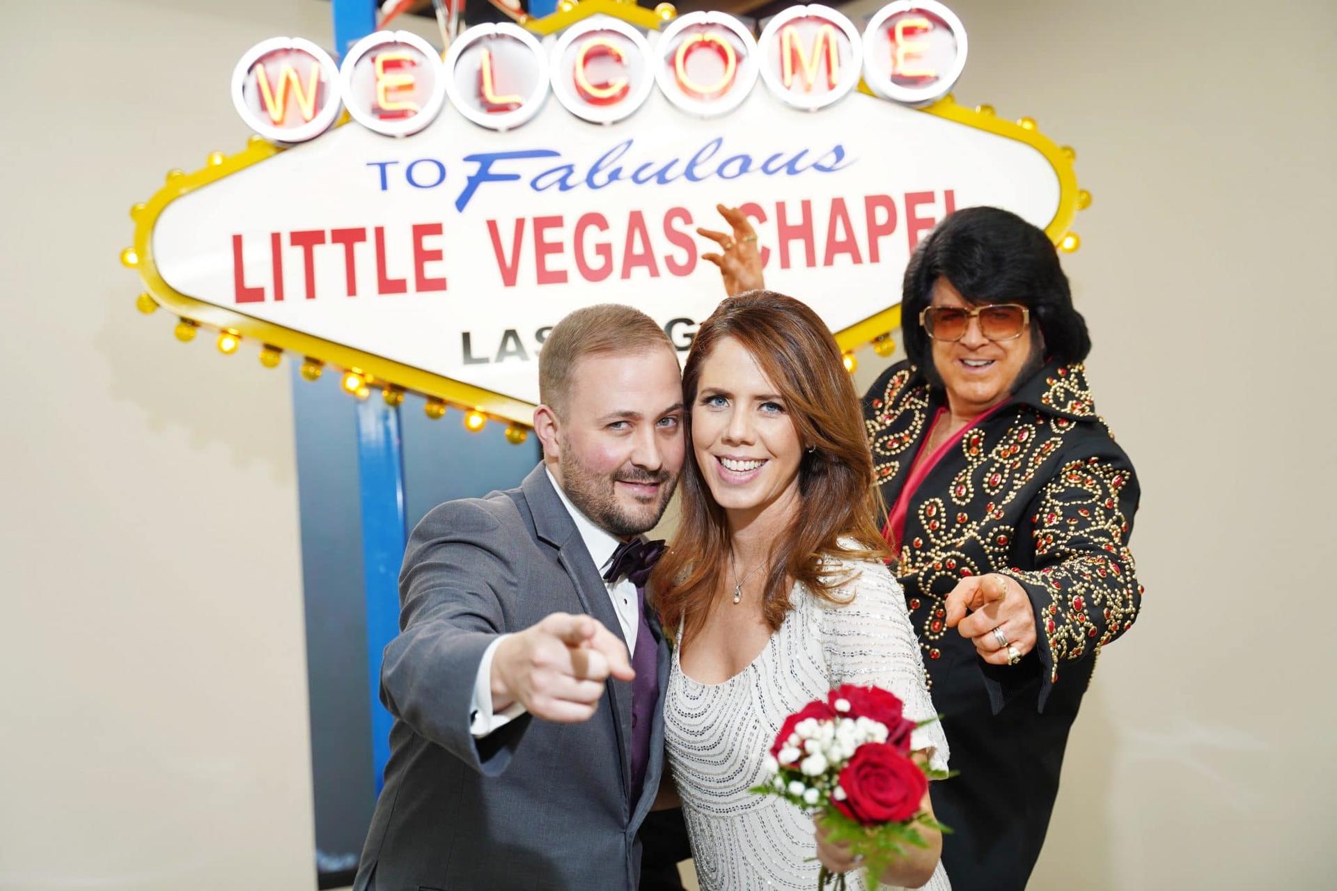Elvis Wedding and Vow Renewal with Photography and Limousine - Thumbnail 4