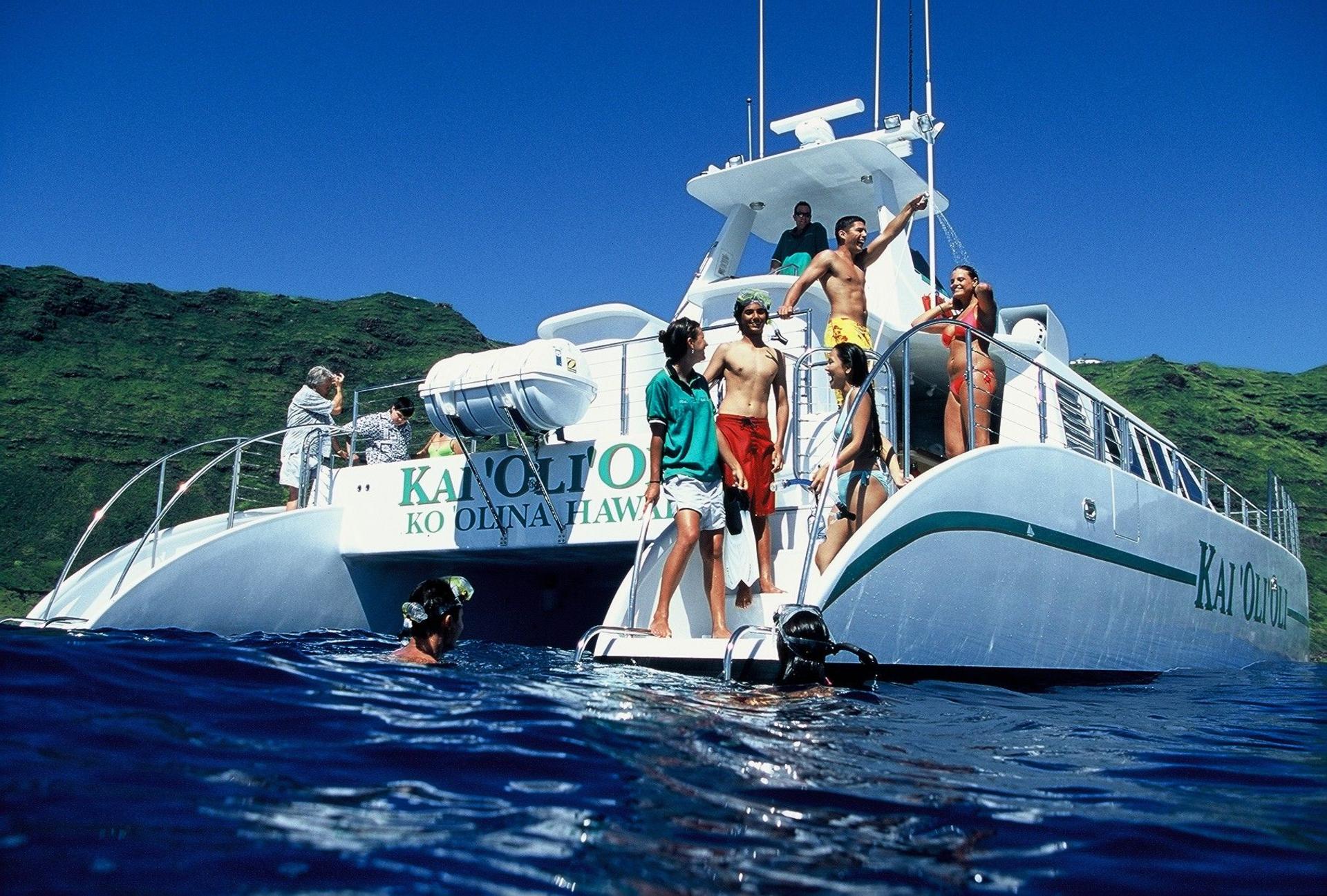 Luxury Afternoon Snorkeling Cruise and Dolphin Watch from Ko Olina - Thumbnail 9