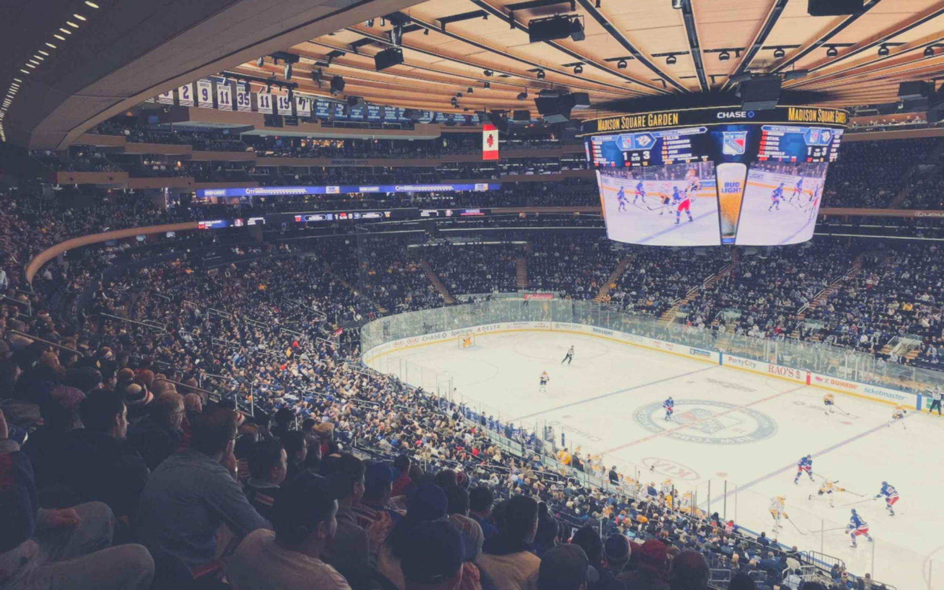 New York Rangers Ice Hockey Game at Madison Square Garden - Thumbnail 10