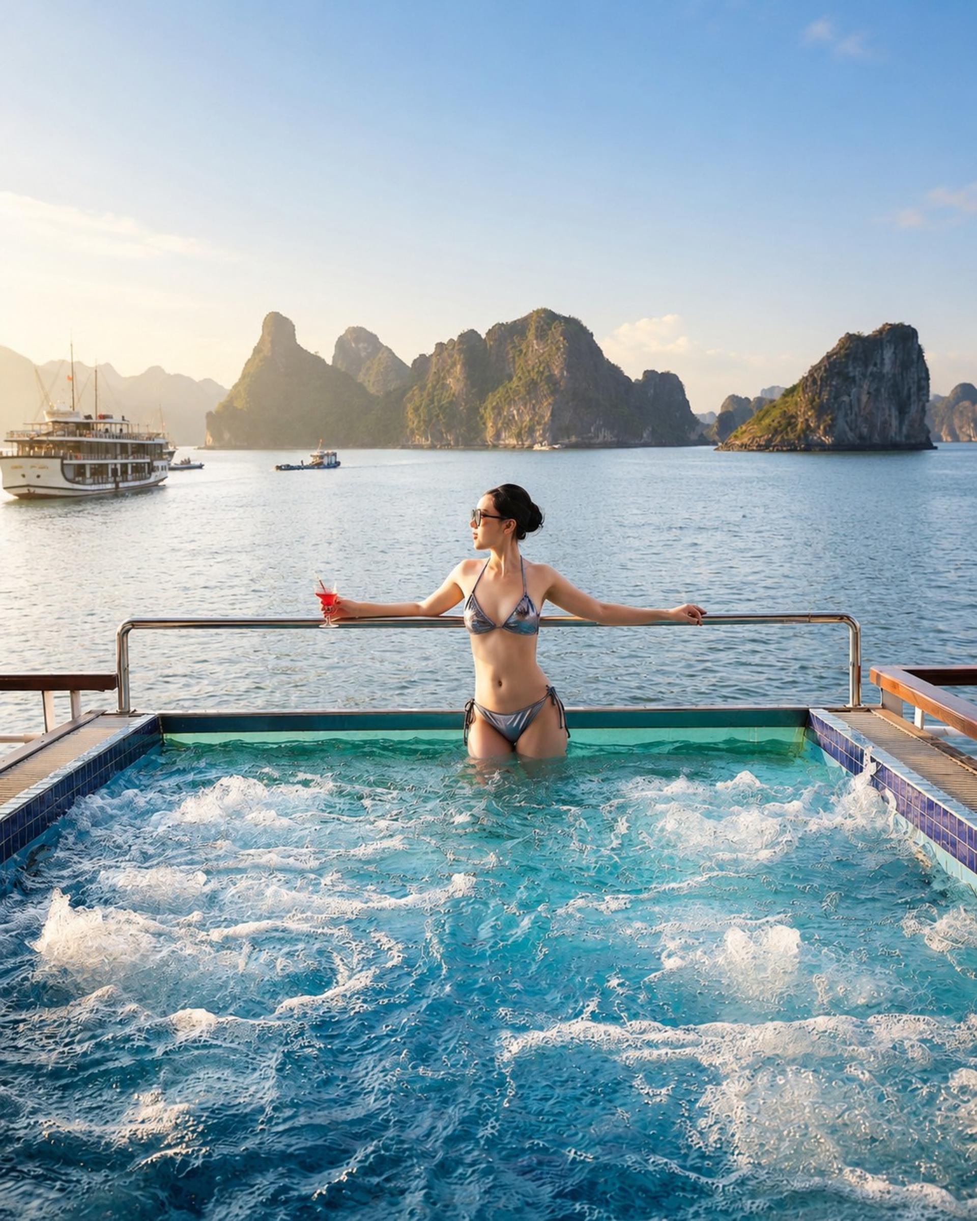Diamond Luxury Day Cruise: Ha Long Bay,Sung Sot & Ti Top Island - Thumbnail 24