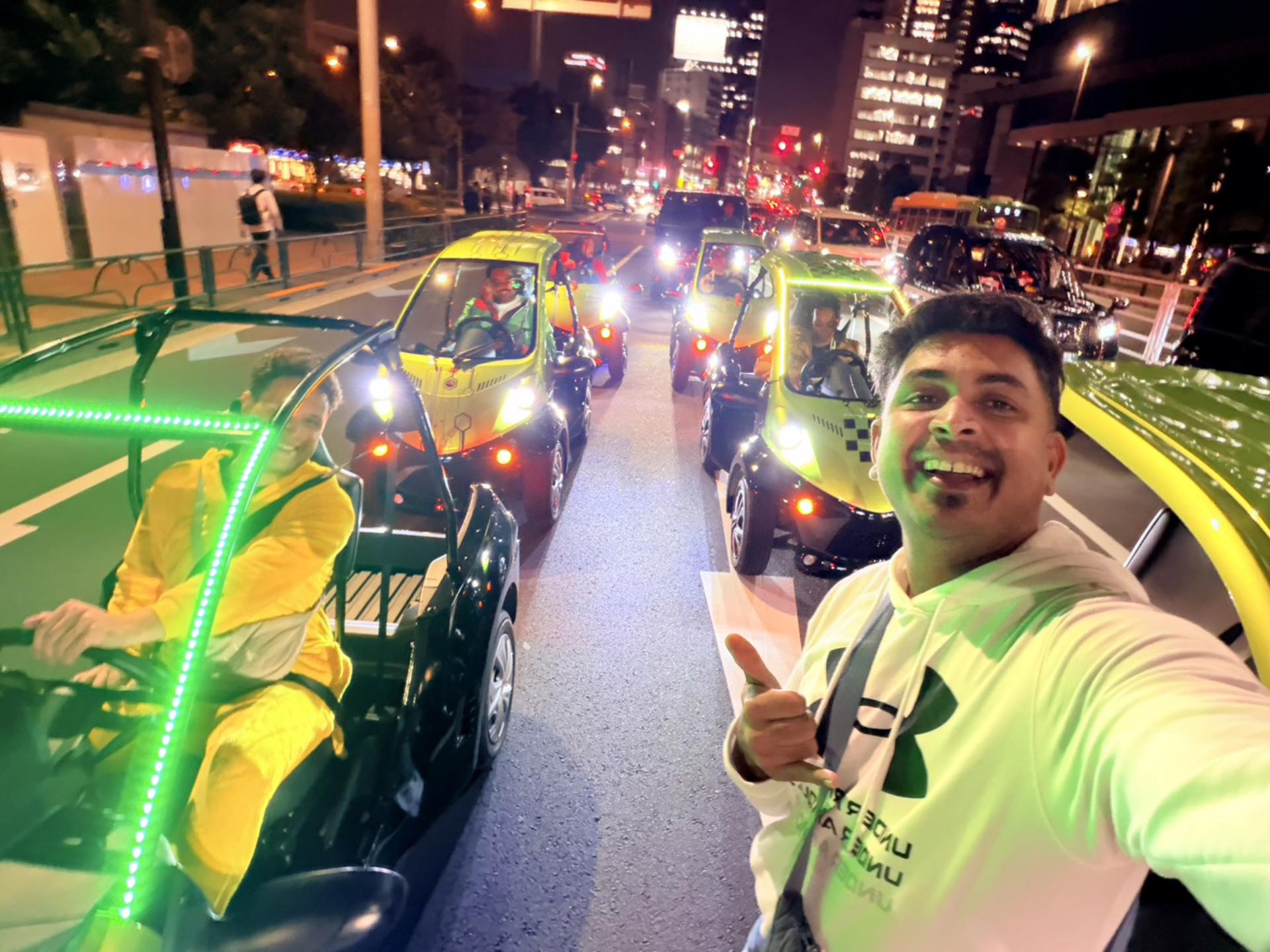 Tokyo Shibuya Night Drive: Kimono EV Go-Kart Tour with Photos - Thumbnail 19