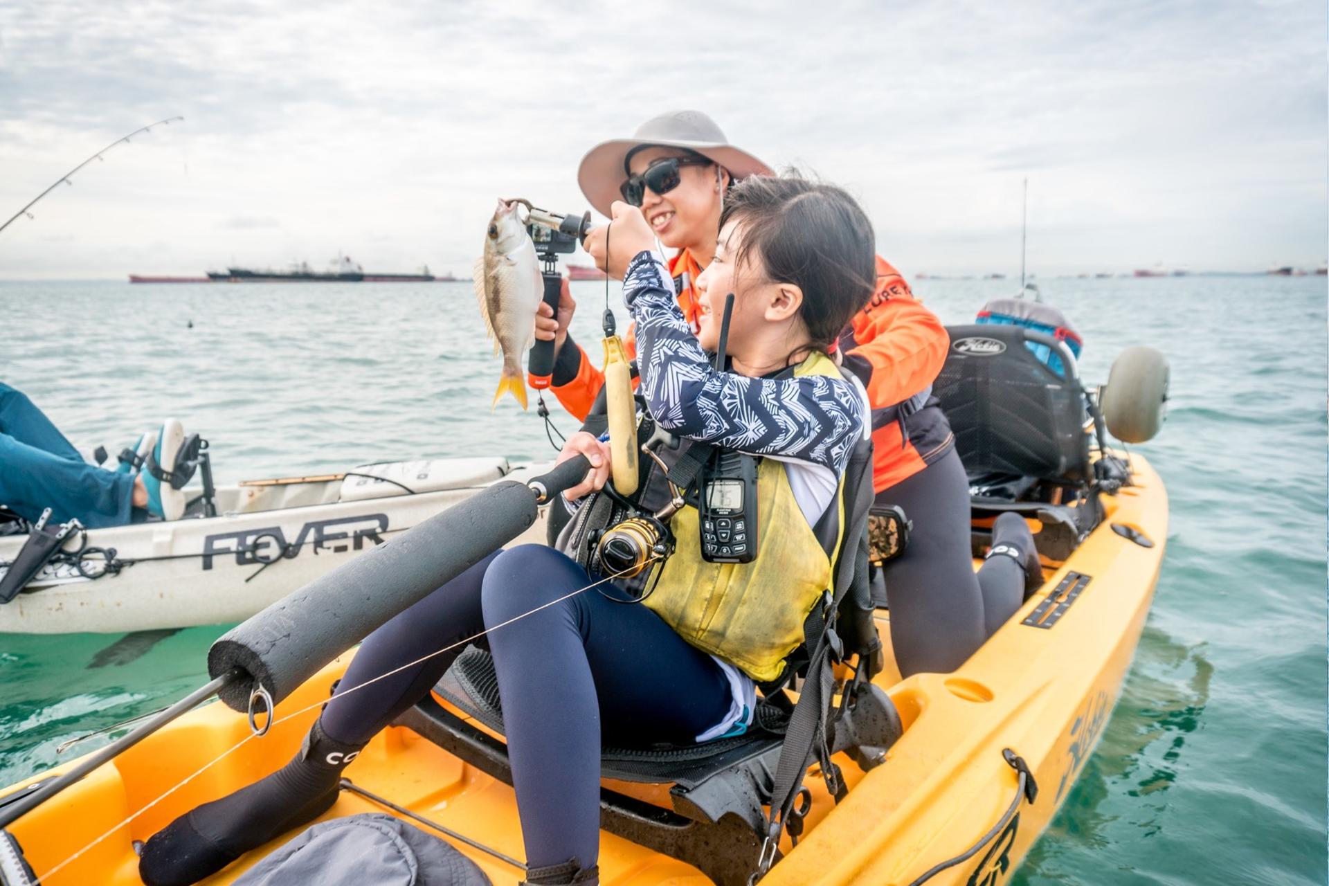 Kayak Fishing Experience in Singapore - Thumbnail 11