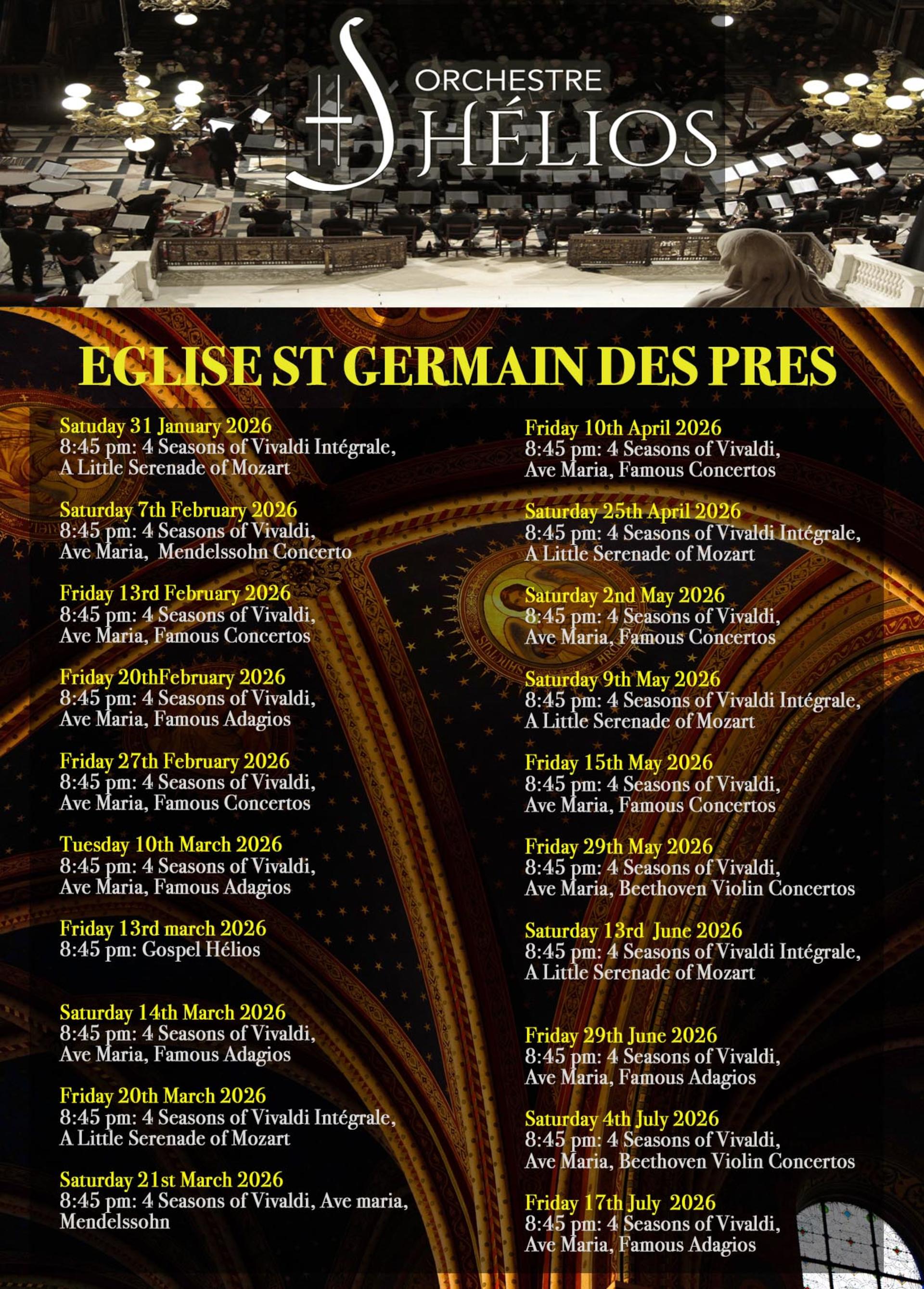 Classical music concert at churches in Paris - Thumbnail 8