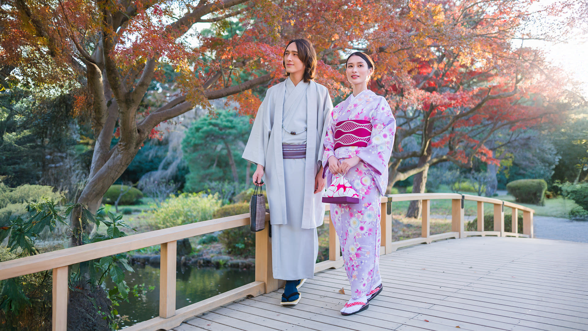Kimono Rental inside Shinjuku Gyoen National Garden: KOUICHI STORE - Thumbnail 4