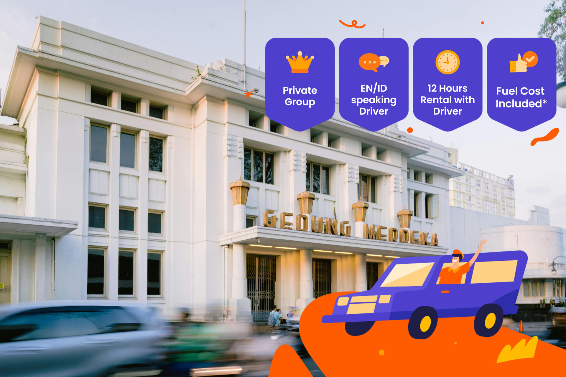 Bandung Private Car Charter
