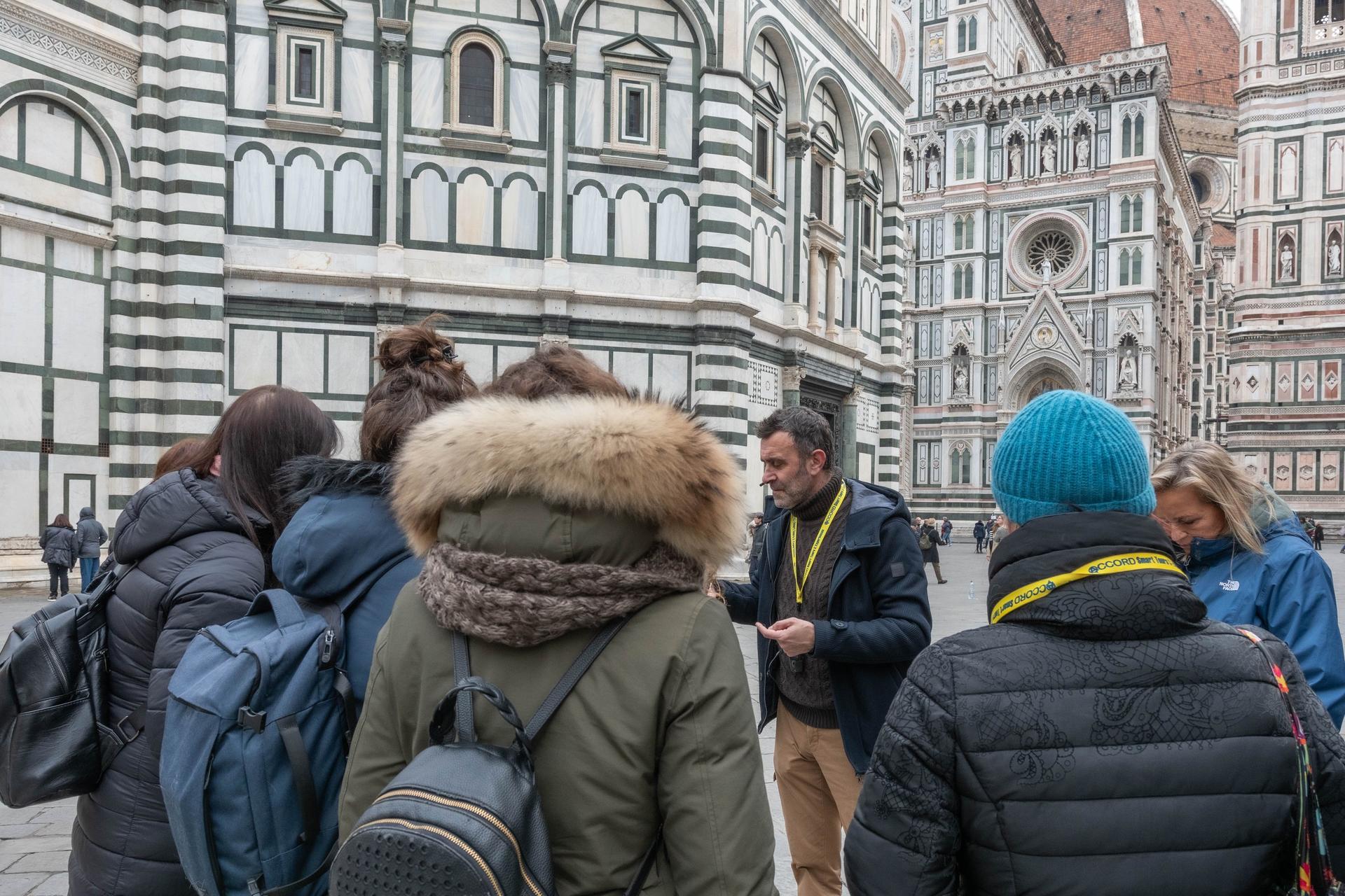 Florence Multilingual Audio Guided Walking Tour with Live Guide - Image 1