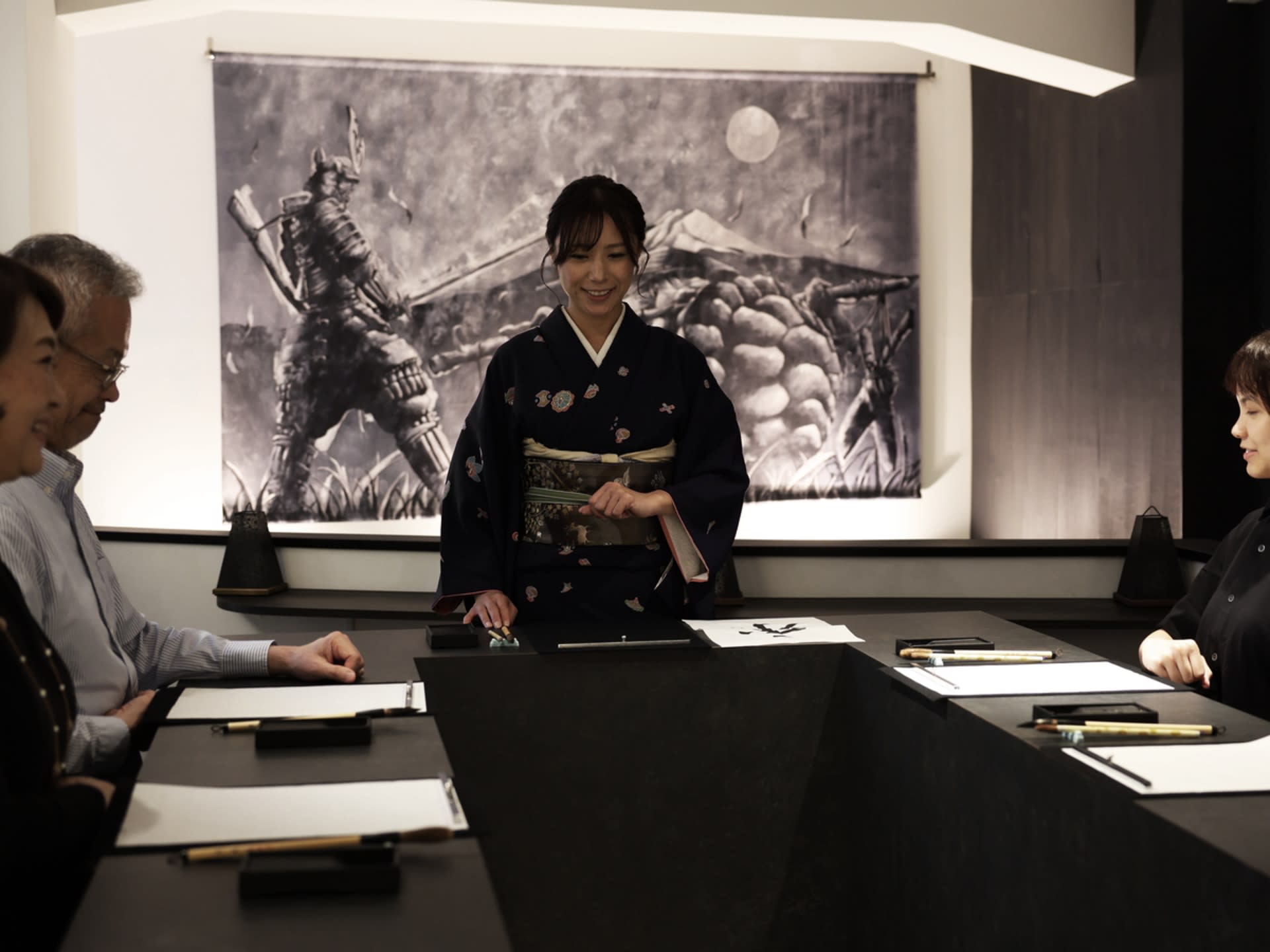 [FUJI JAPAN] Traditional Calligraphy Experience - Thumbnail 4