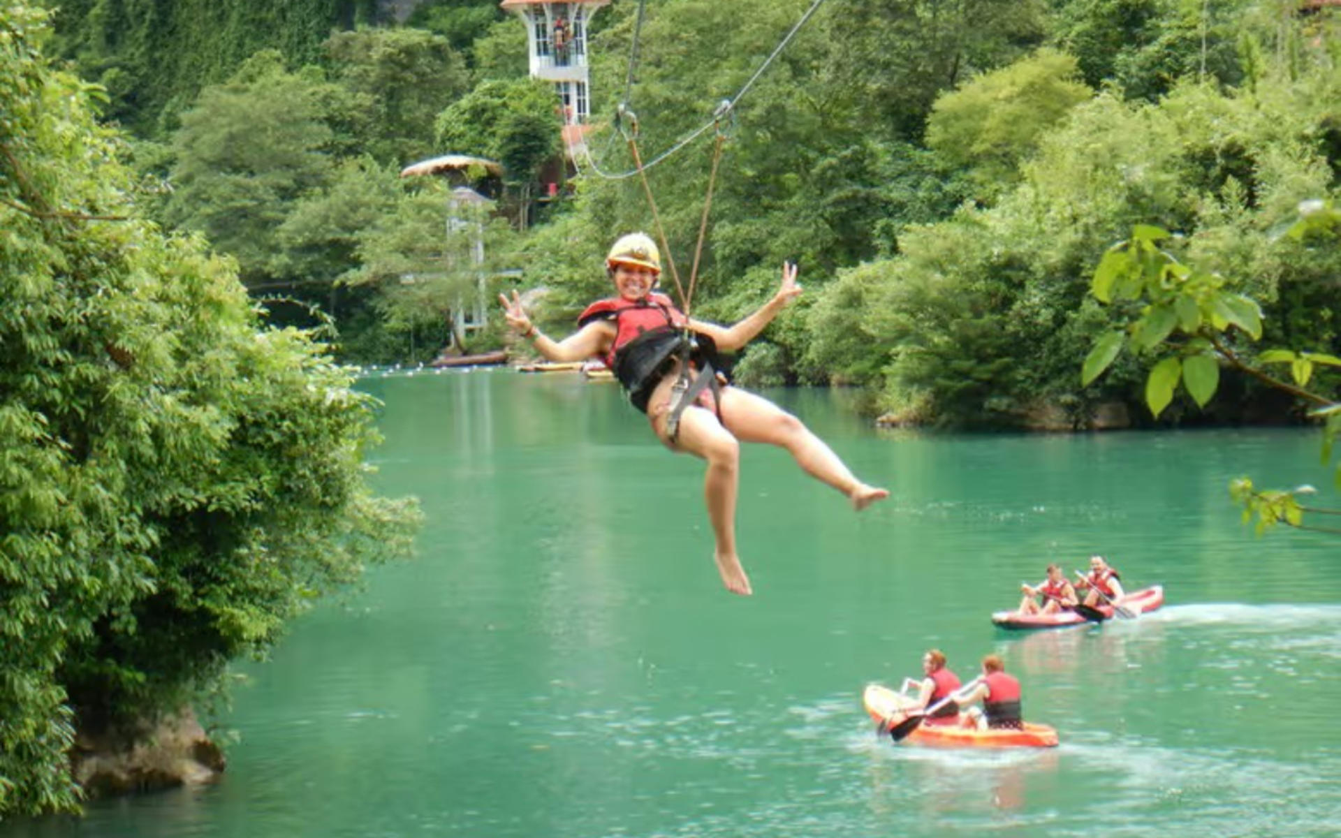 Rafting, Jeep Safari, Buggy, and Zipline Adventure with Lunch - Thumbnail 4