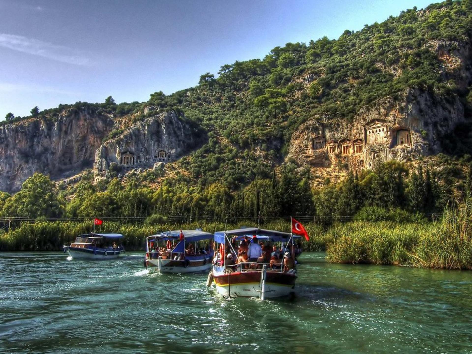 Dalyan Lycian Rock Tombs & Turtle Beach River Cruise from Marmaris - Thumbnail 2