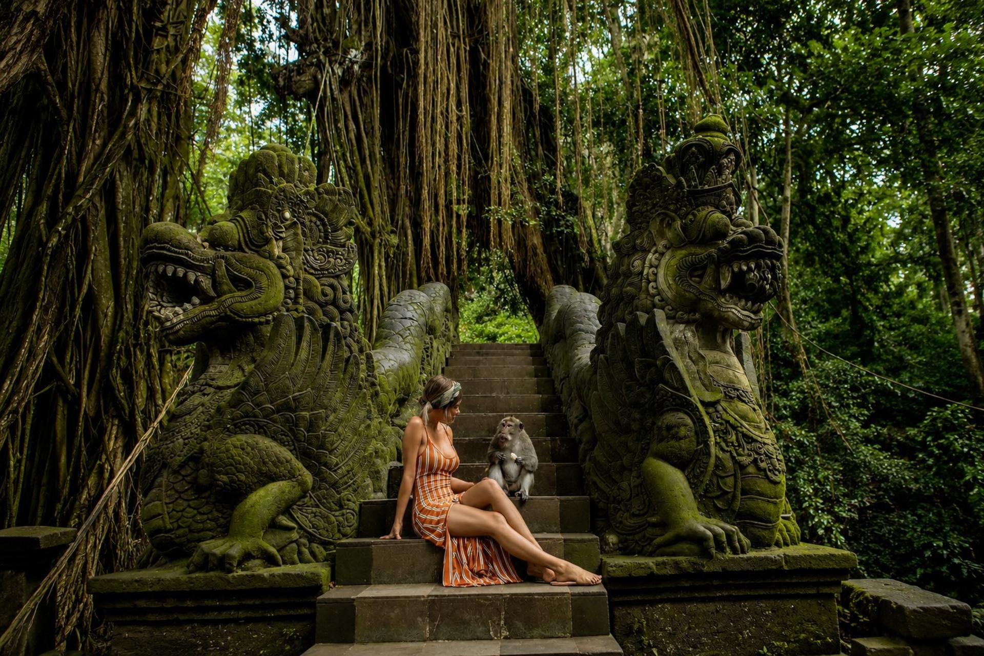Best of Ubud Private Tour - Waterfalls, Rice Terrace & Sacred Temple - Thumbnail 9